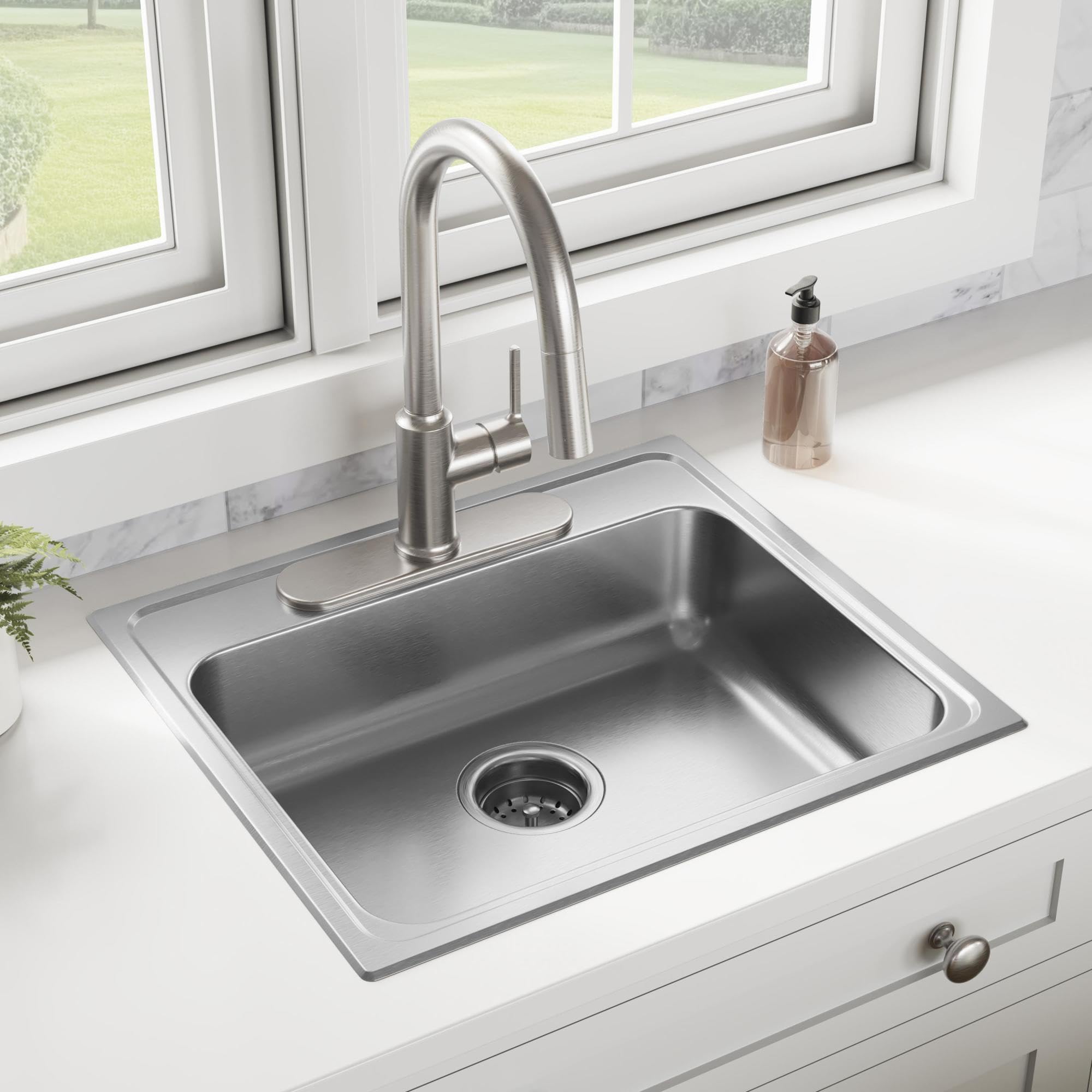 Open Box - PROFLO PFXC4027MB - Kitchen Faucet