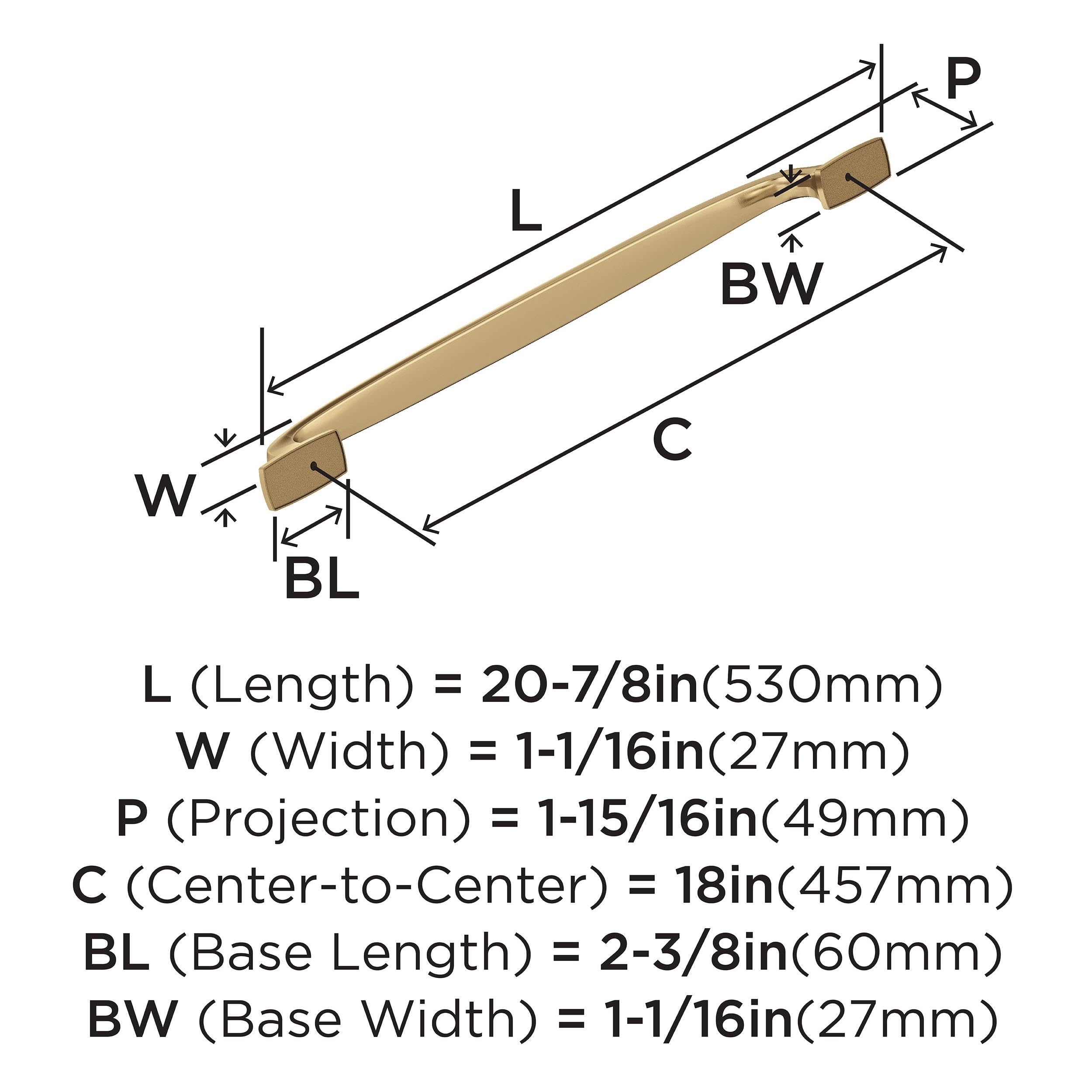 Open Box - Amerock BP55324CZ - Pulls Cabinet Hardware