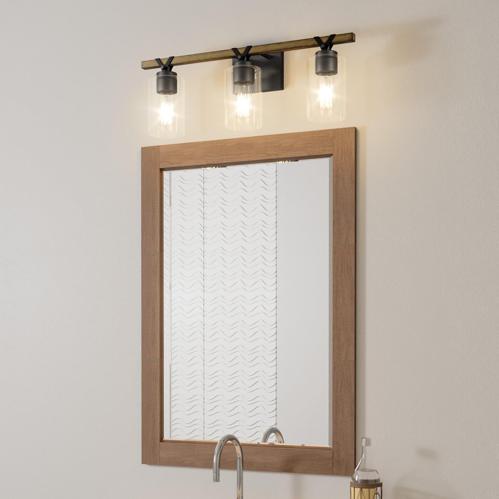 Open Box - Quoizel DEVN8624MBK - Bathroom Fixtures Indoor Lighting