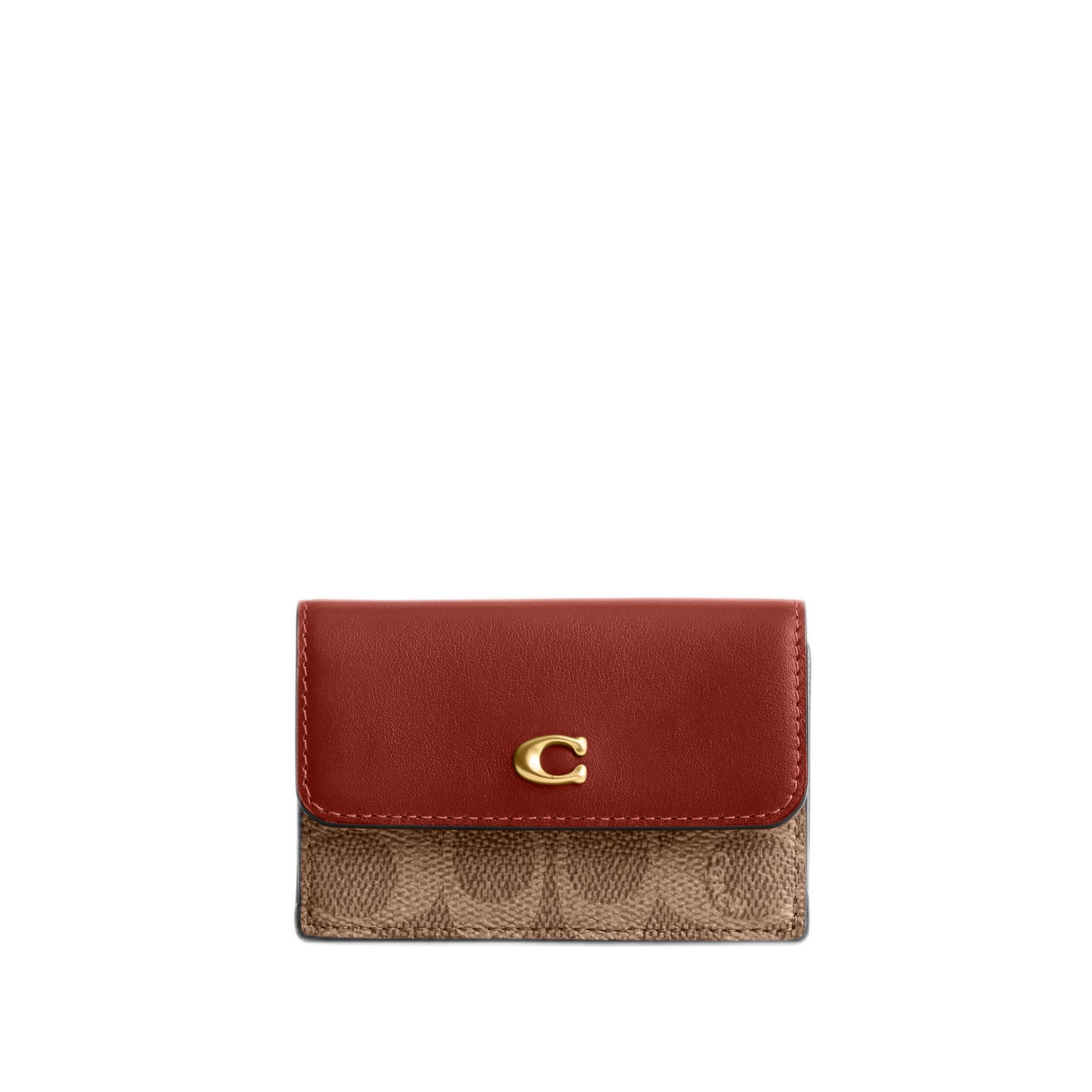 Coach Cm438-b4nq4 Beige Pvc Wallet For Women