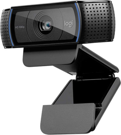 Refurbished - Logitech C920 Full HD 1080p USB Webcam Black