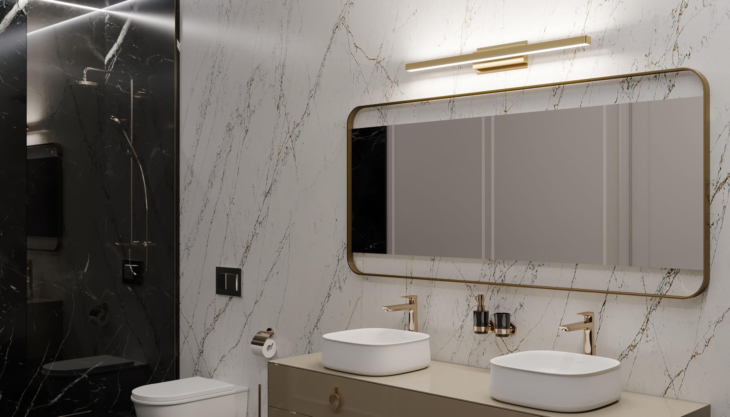 Open Box - AFX BRCV3603LAJUDSB - Bathroom Fixtures Indoor Lighting