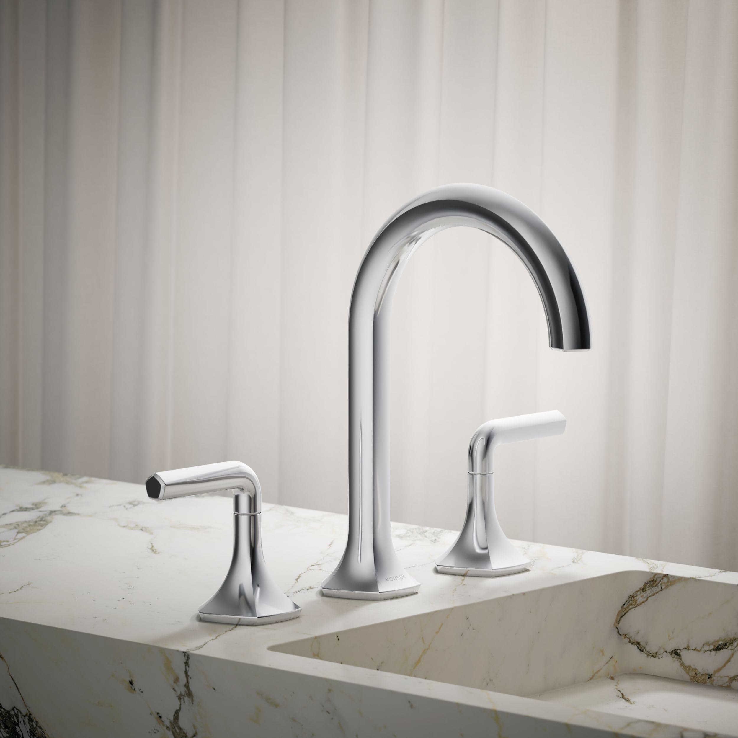 Open Box - Kohler K-27008-CP - Bathroom Sink Faucets Faucet