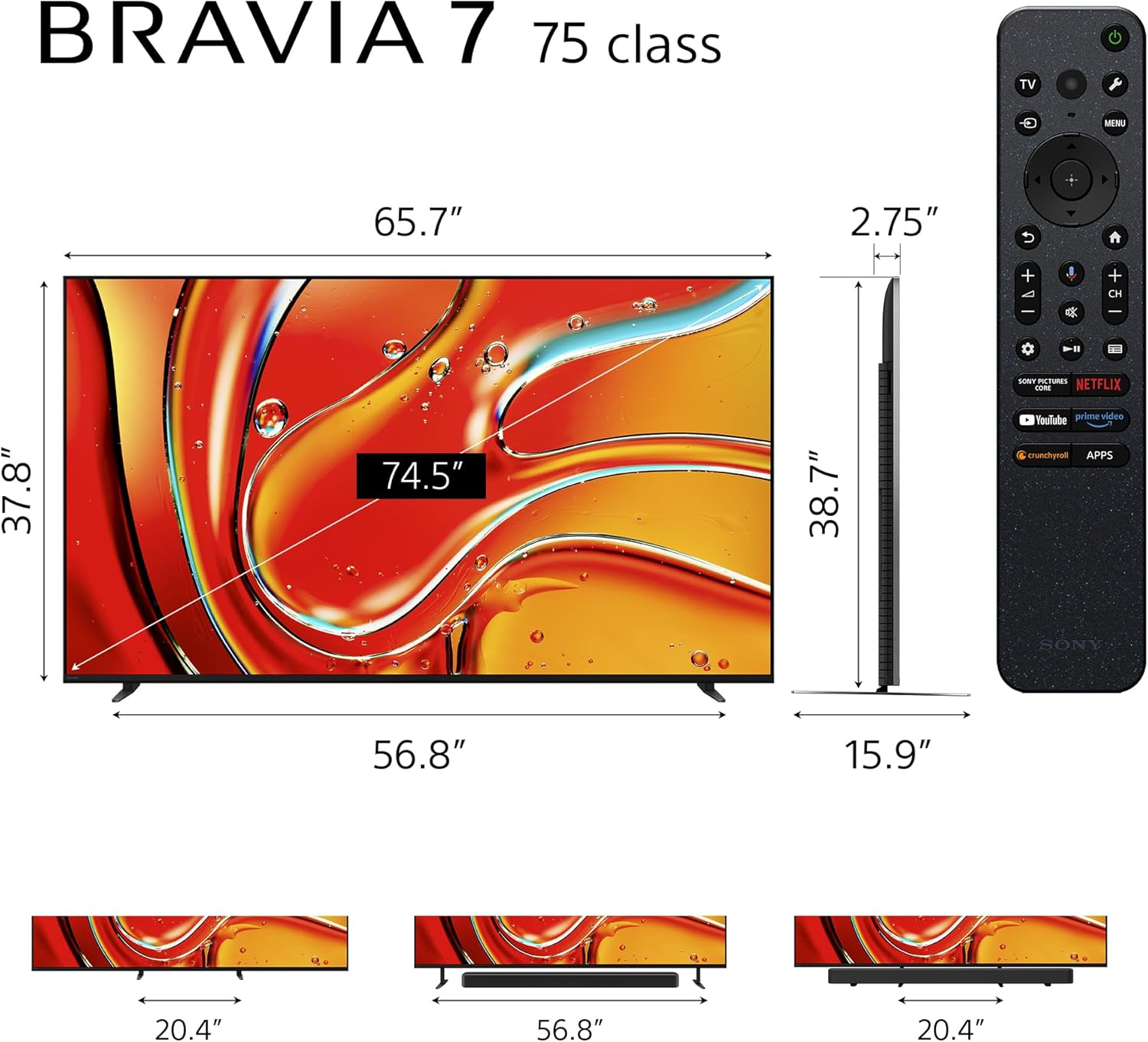 Certified Refurbished - SONY K75XR70C TVs