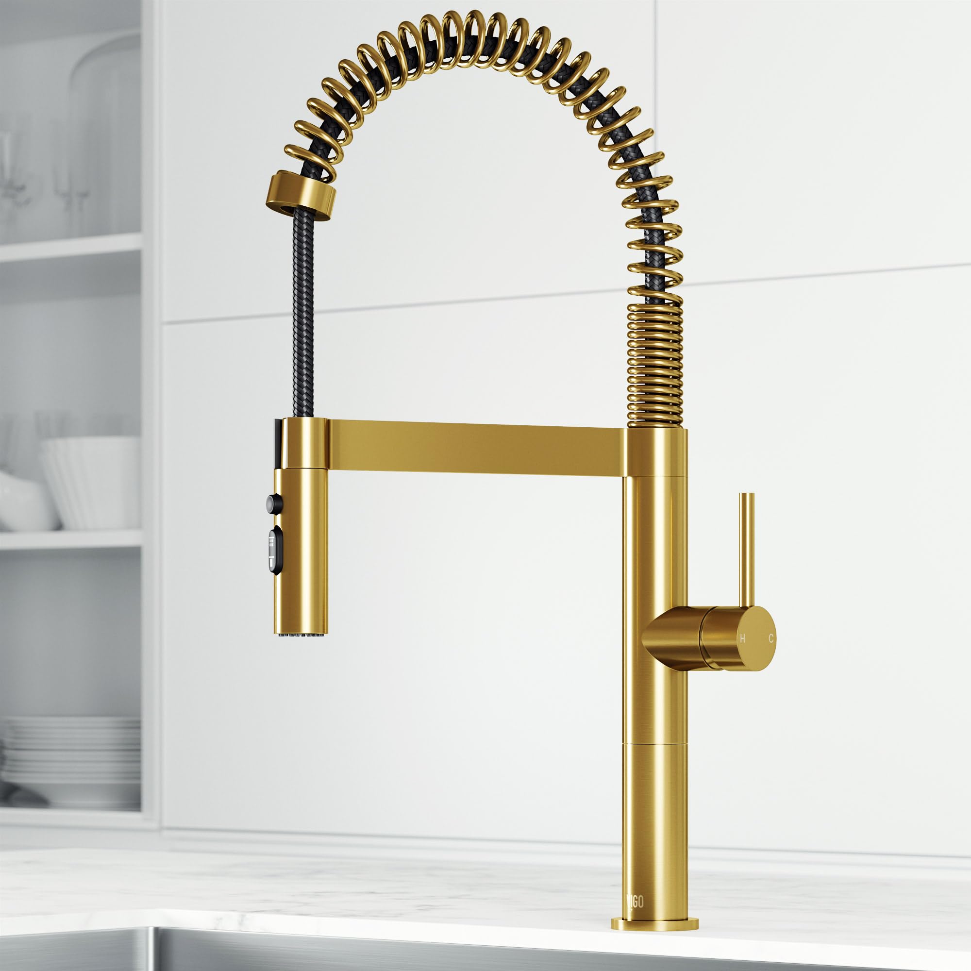 Open Box - Vigo VG02052MG - Kitchen Faucet