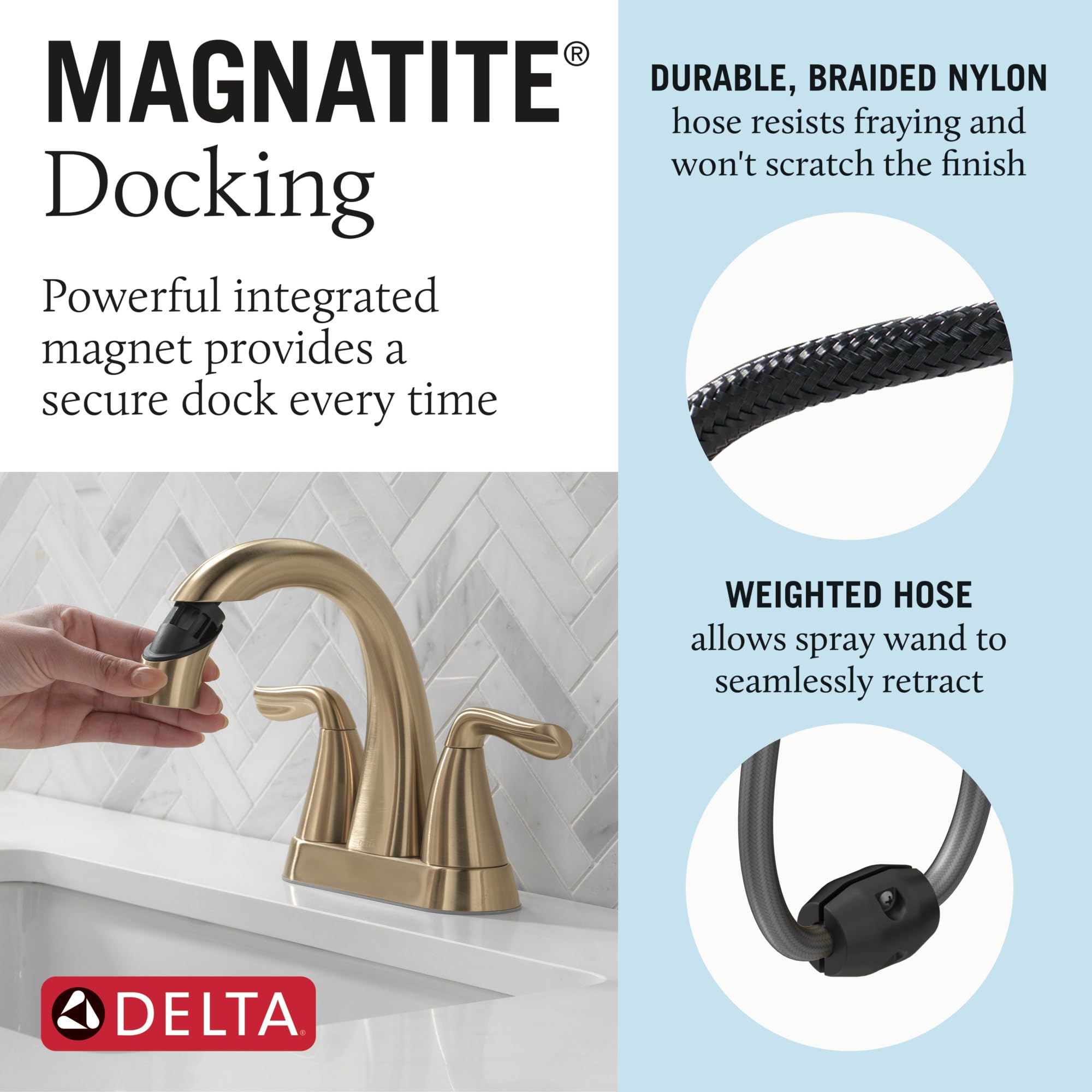 Open Box - Delta 25840LF-CZPD - Bathroom Sink Faucets Faucet