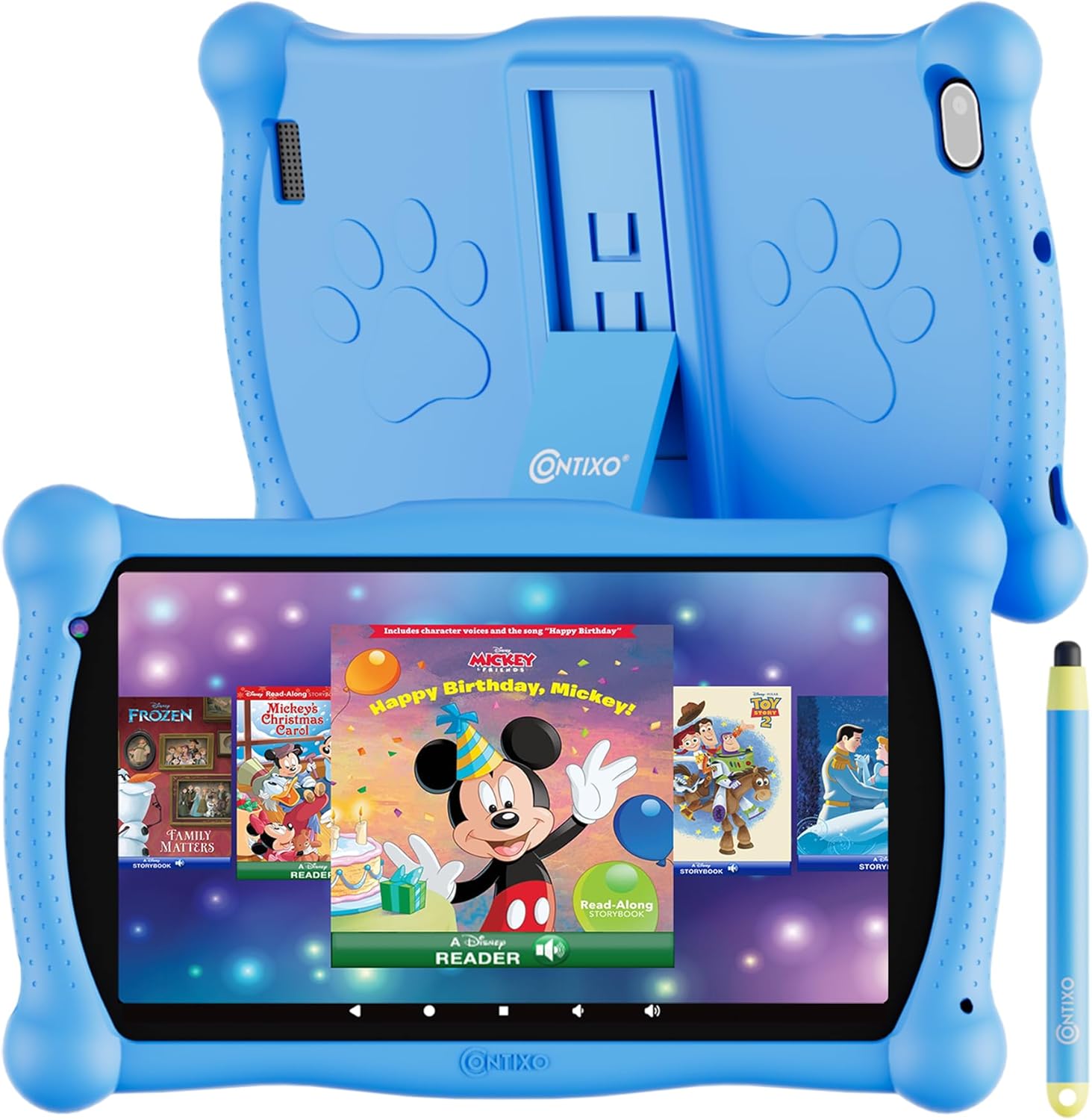 Contixo V10 Tablet 32gb 7  Blue Wi-fi Bluetooth