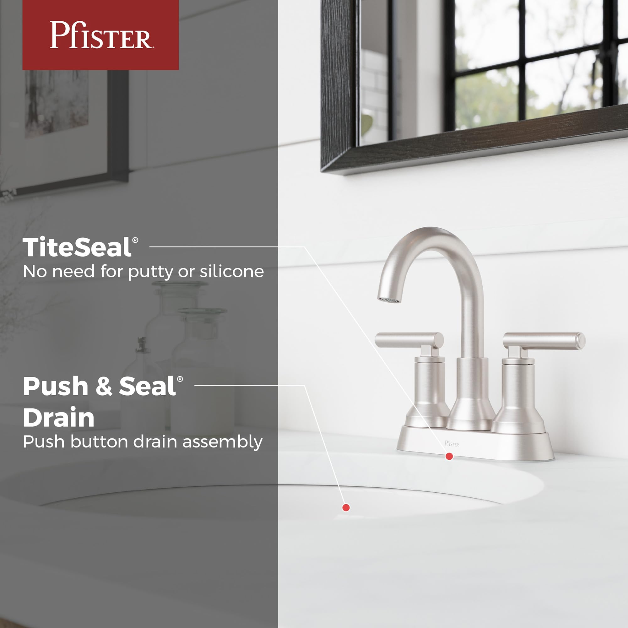 Open Box - Pfister LF-048-CSOGS - Bathroom Sink Faucets Faucet