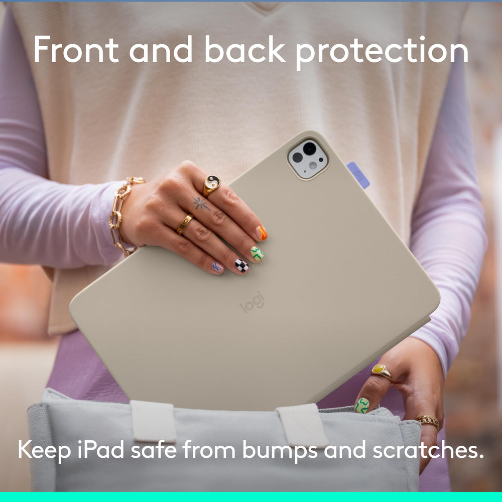 Refurbished - Flip Folio-SAND-US-BT-N/A-AMR-403-IPAD PRO11M4/5&AIR11M2/3/4,5TH