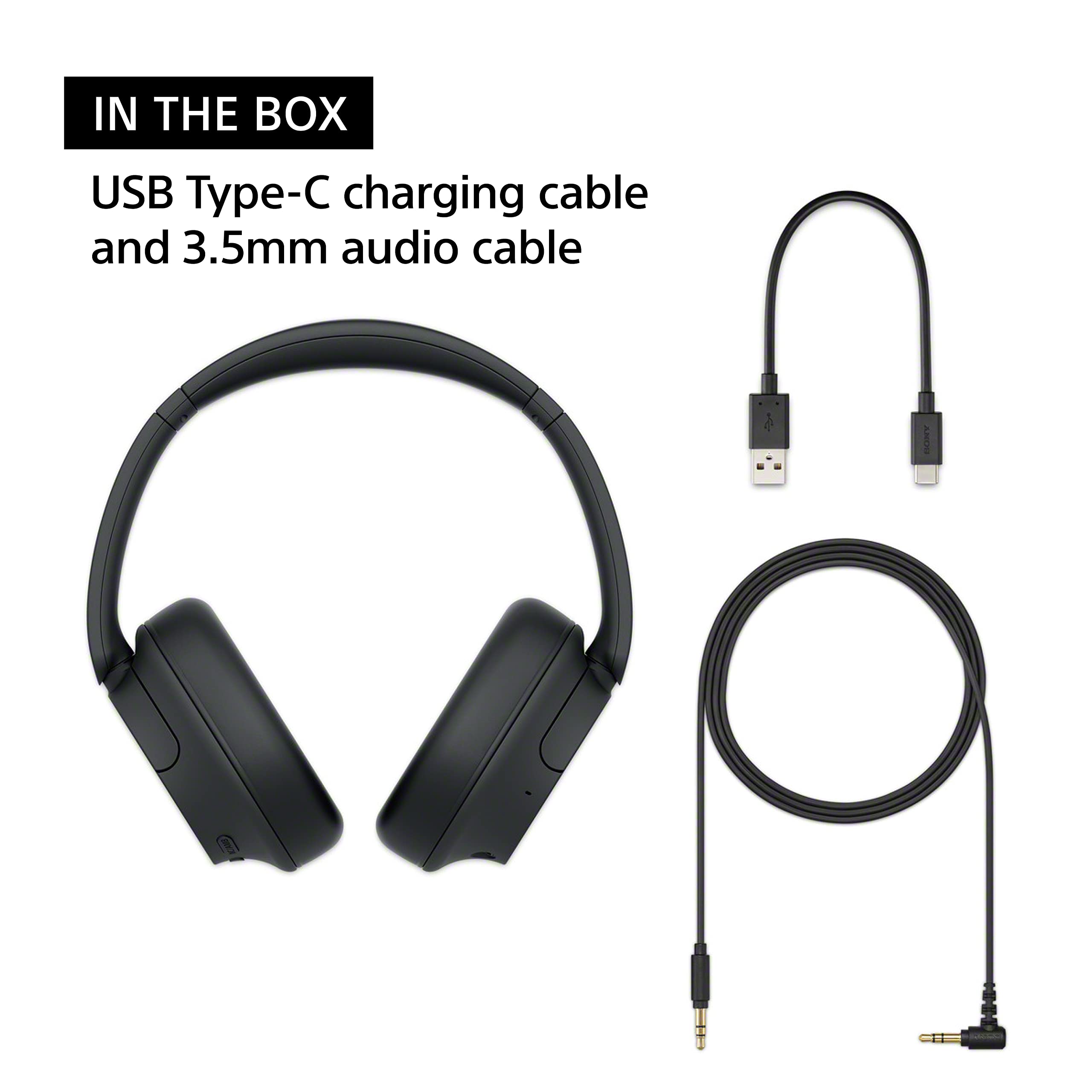 Certified Refurbished - Sony WH-CH720N Noise Canceling Wireless Headphones - Black