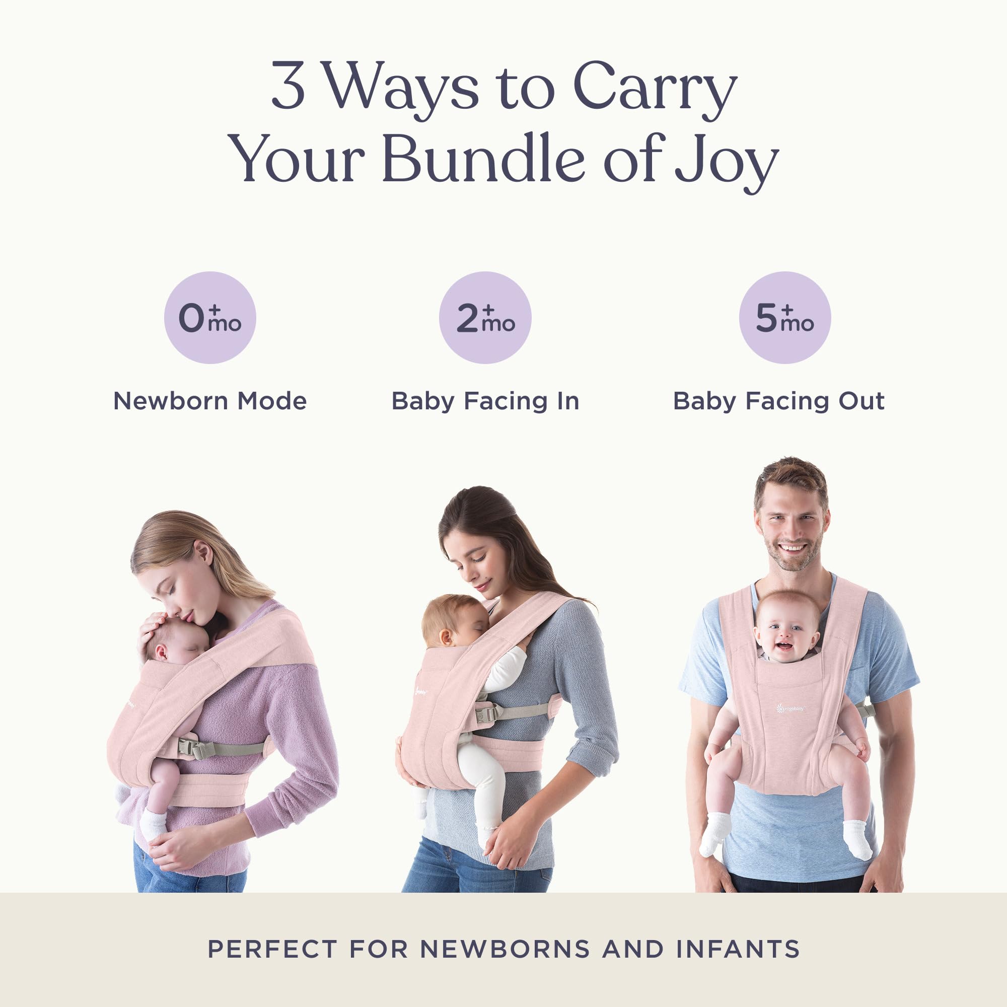 Ergobaby Embrace Mesh Baby Carrier - Blue