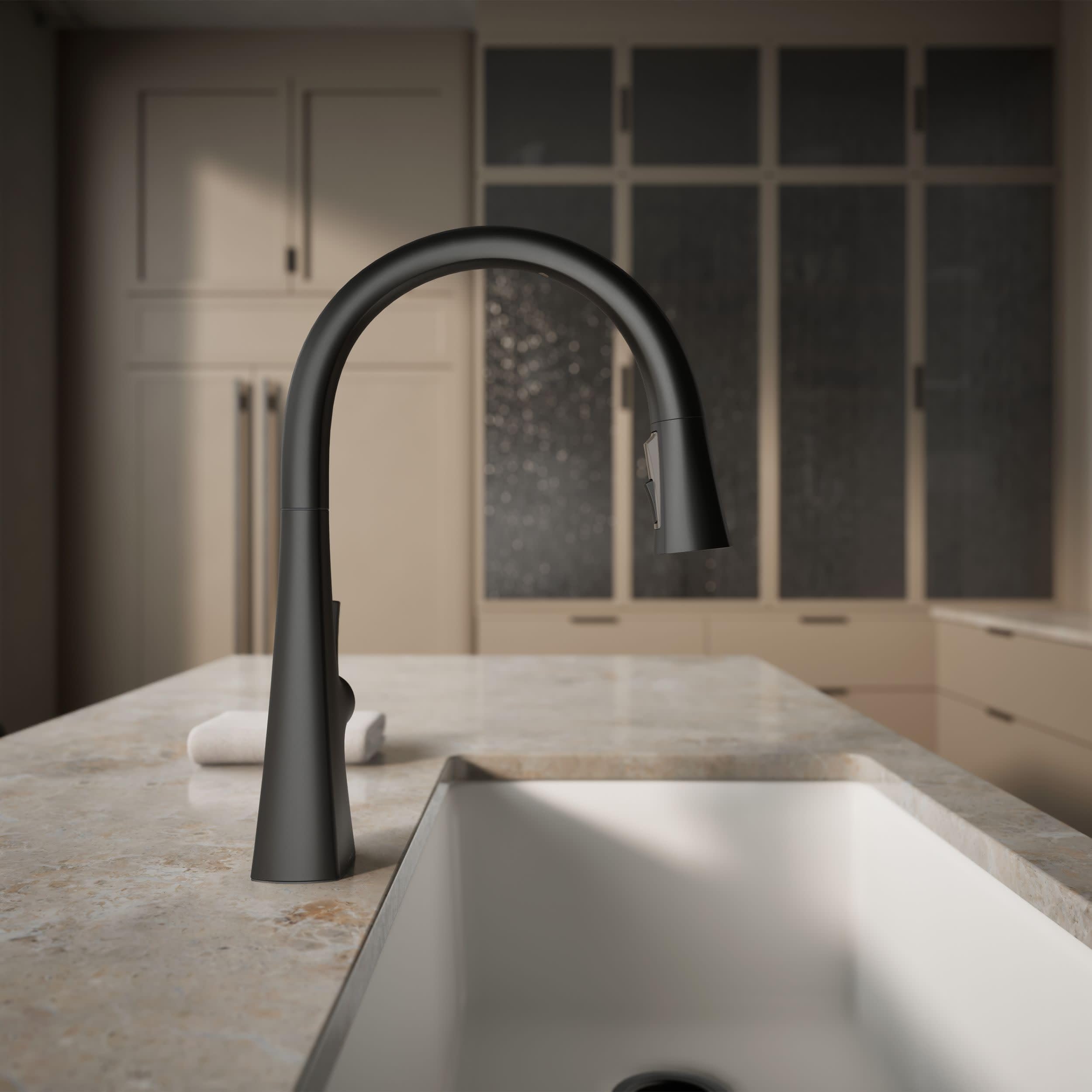 Open Box - Kohler K-22068-WB-BL - Kitchen Faucet