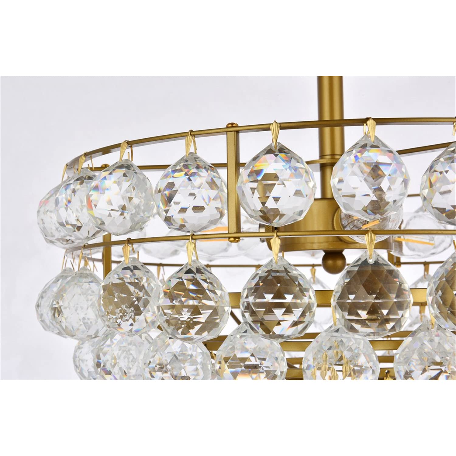 Open Box - Elegant Lighting 1107F16BR - Ceiling Fixtures Indoor Lighting