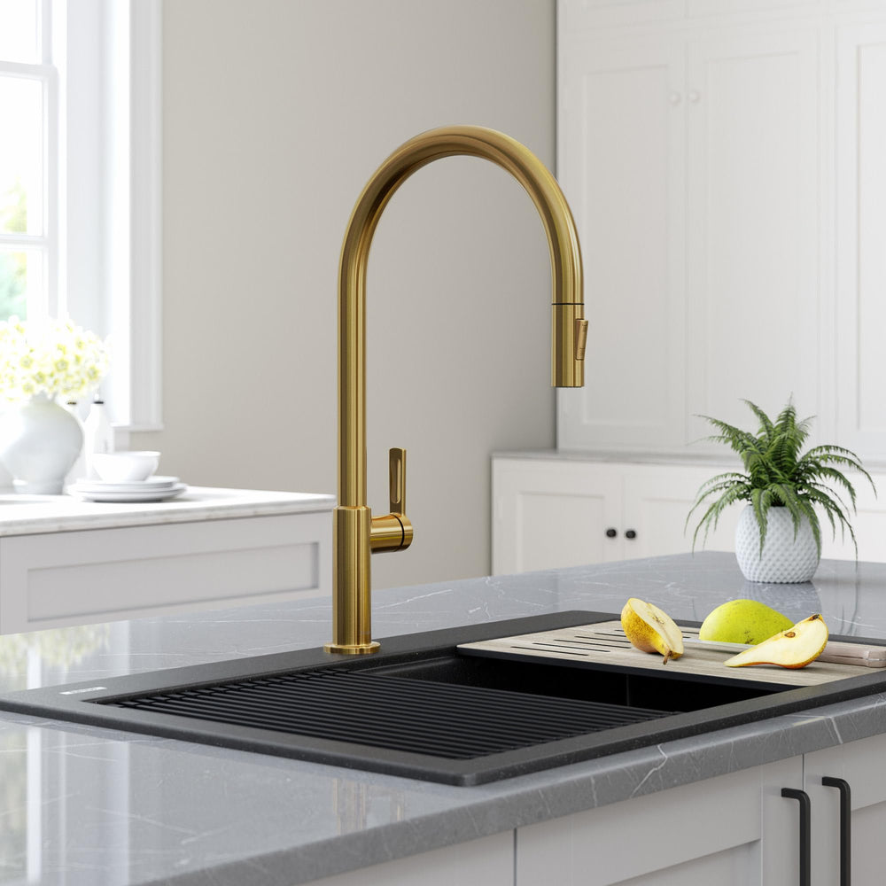 Open Box - Kraus KPF-2821BB - Kitchen Faucet