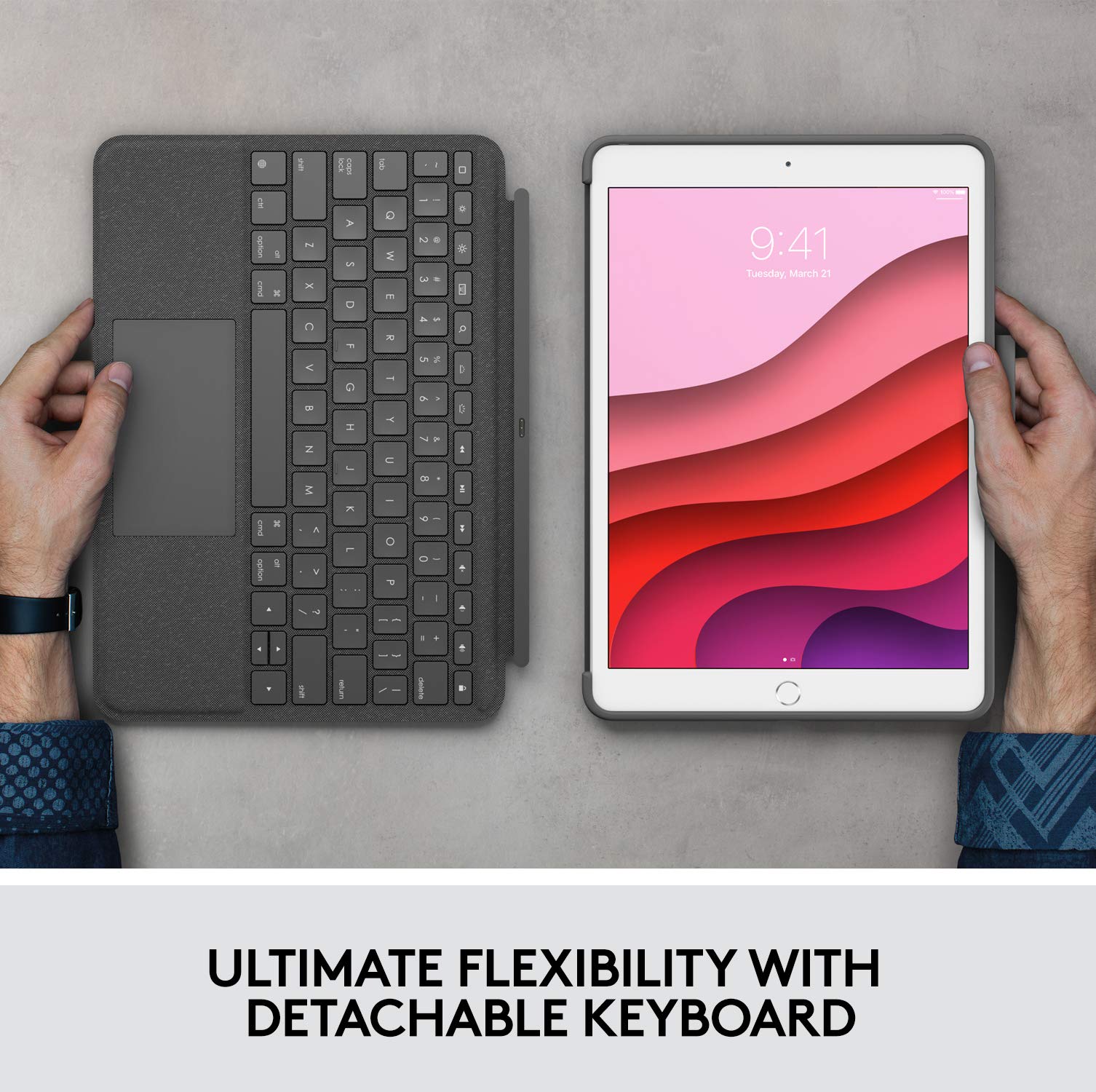 Open Box -  COMBO TOUCH IPAD 7TH 097855157799