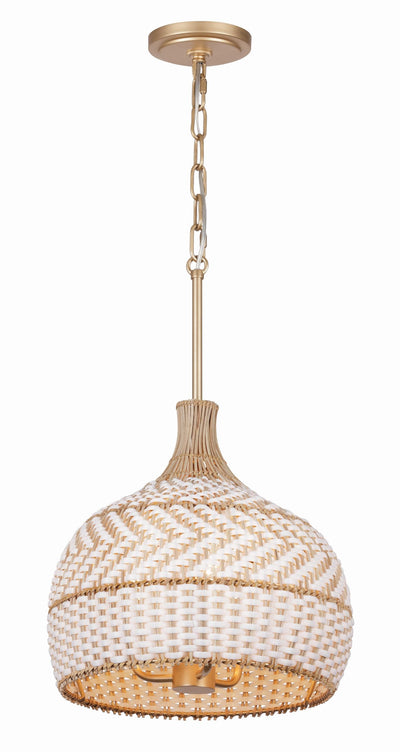 Open Box - Crystorama Lighting Group ZAN-9003-SG - Pendants Indoor Lighting