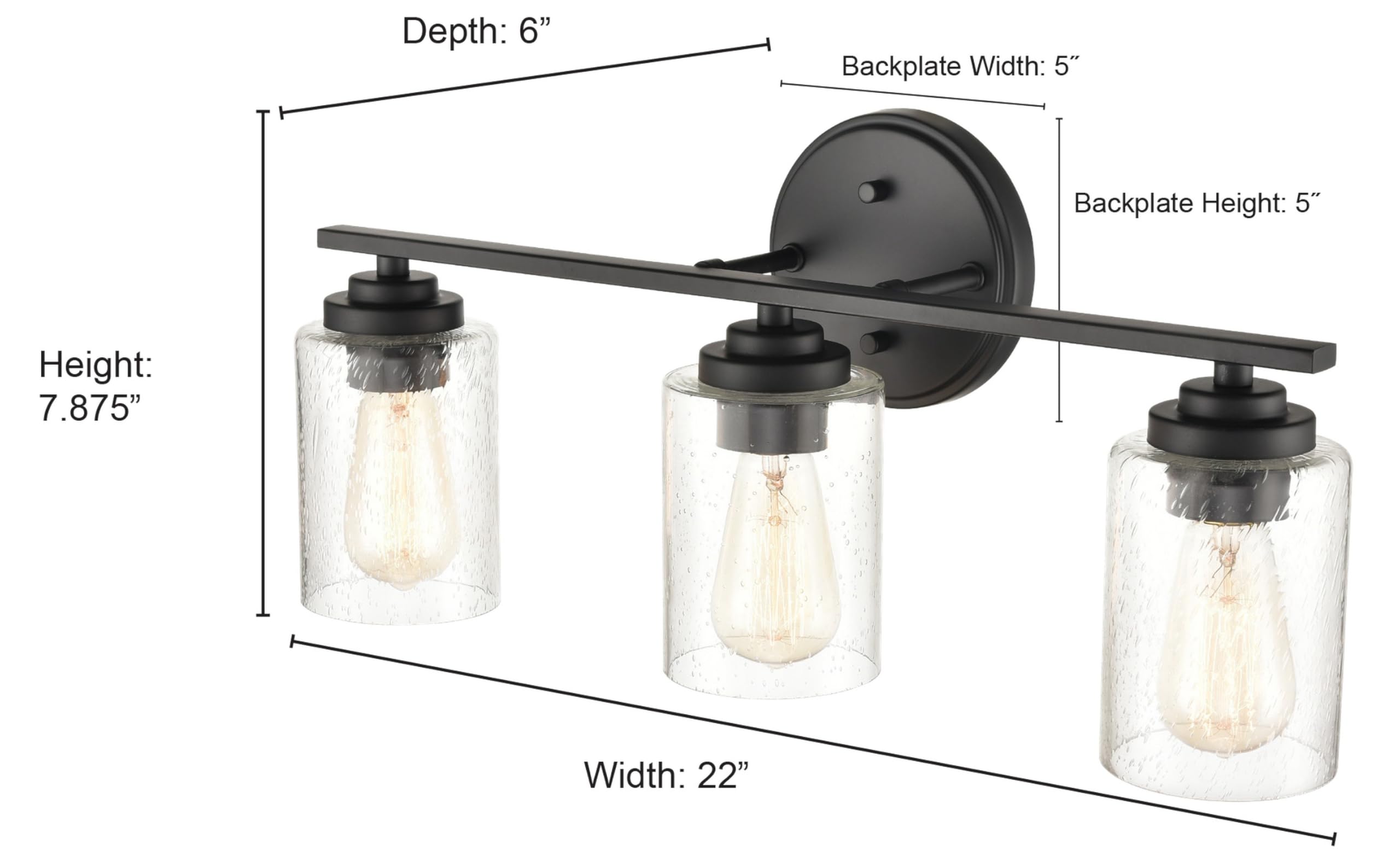 Open Box - Millennium Lighting 3683-MB - Bathroom Fixtures Indoor Lighting