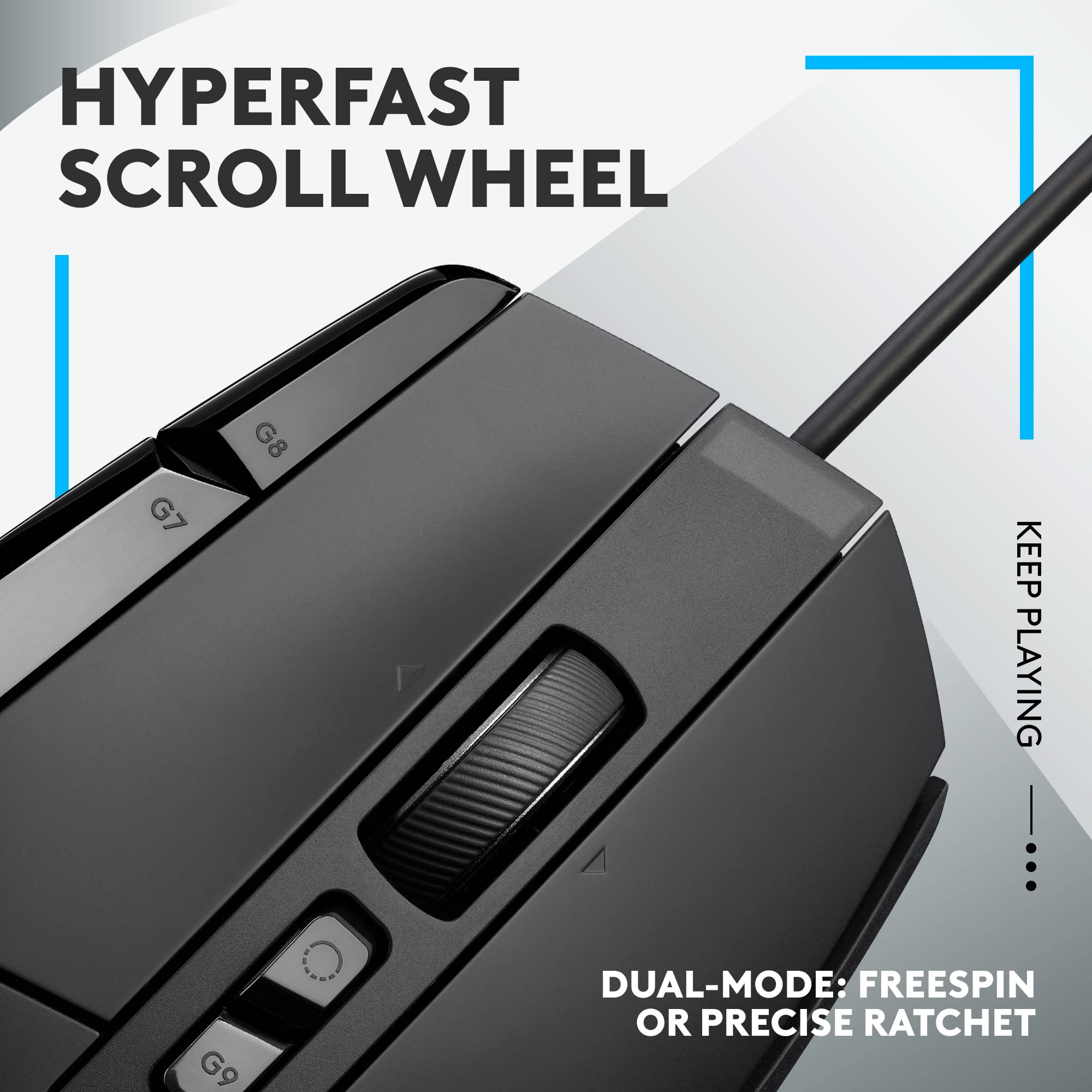 Refurbished - G502 X Gaming Mouse-BLACK-USB-#215 910-006136