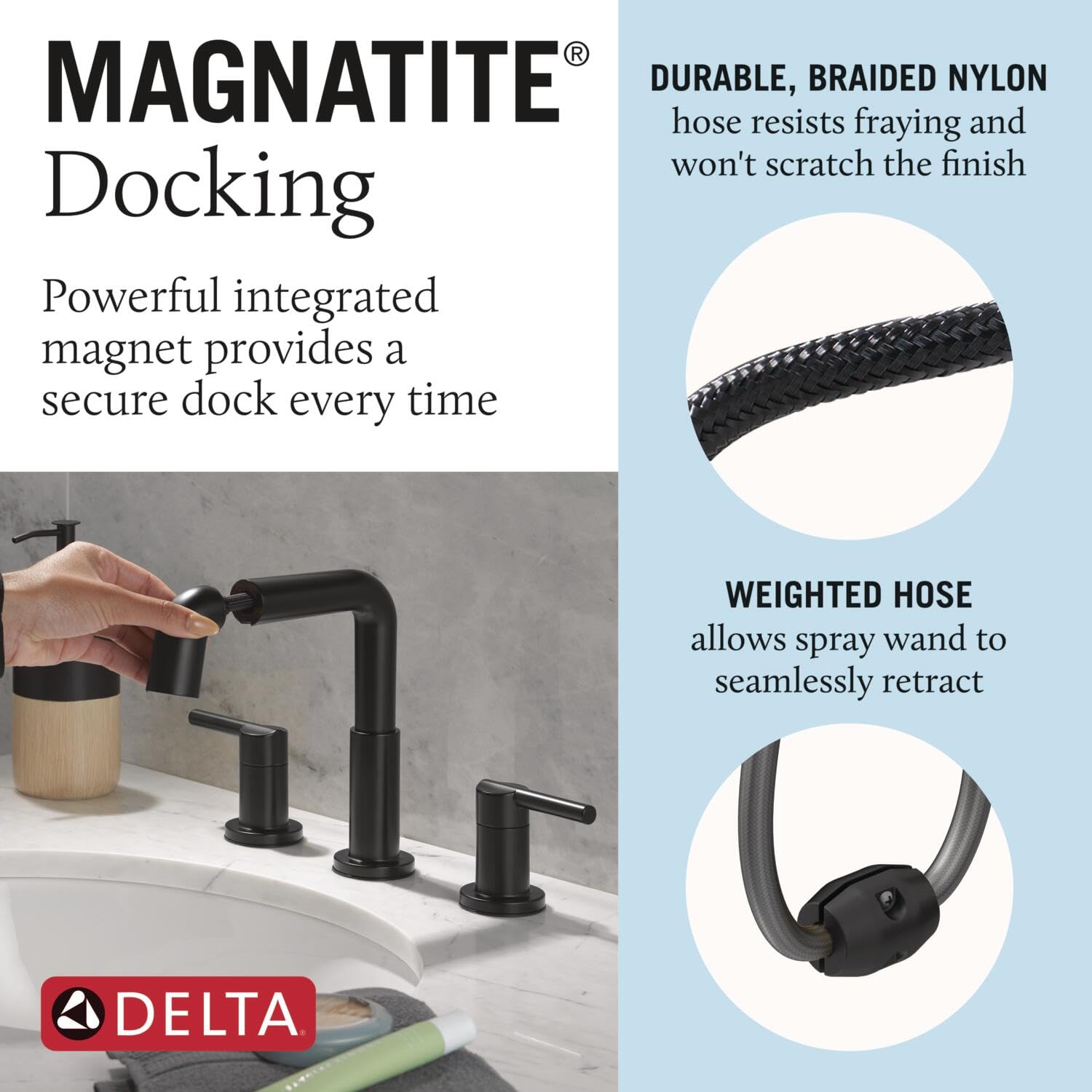 Open Box - Delta 35849LF-BLPD - Bathroom Sink Faucets Faucet