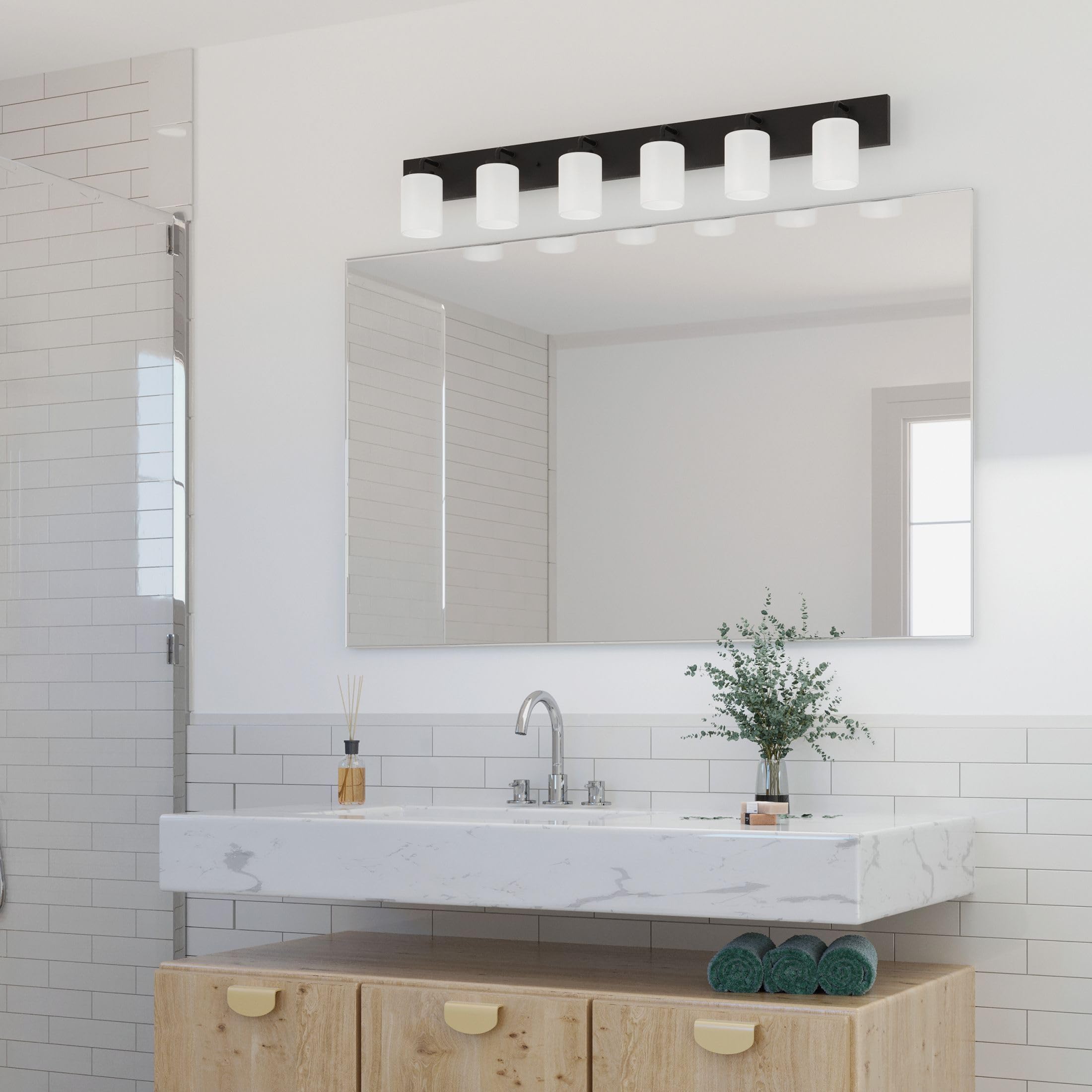 Open Box - Progress Lighting P300421-031 - Bathroom Fixtures Indoor Lighting