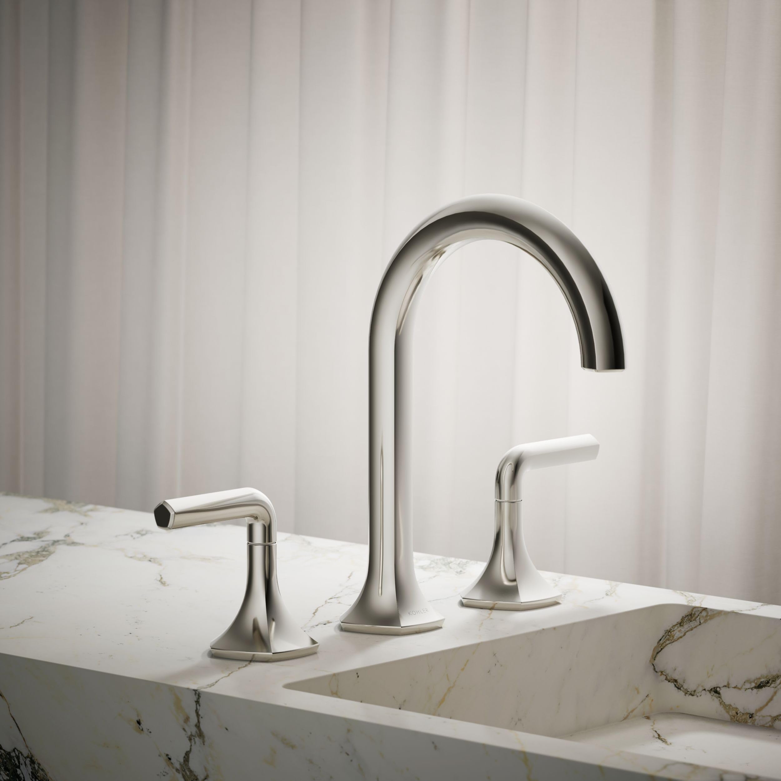 Open Box - Kohler K-27008-SN - Bathroom Sink Faucets Faucet