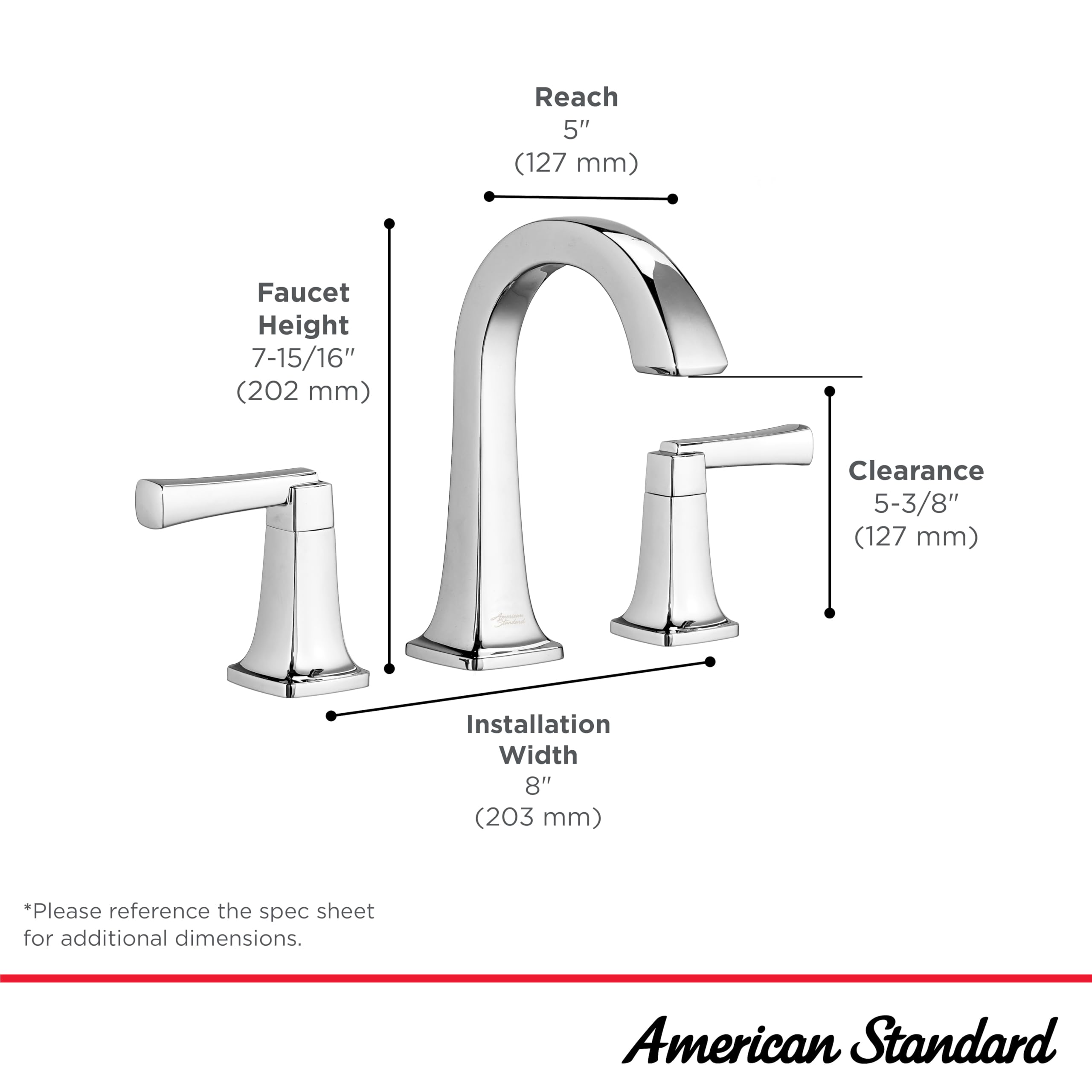 Open Box - American Standard 7353801.243 - Bathroom Sink Faucets Faucet