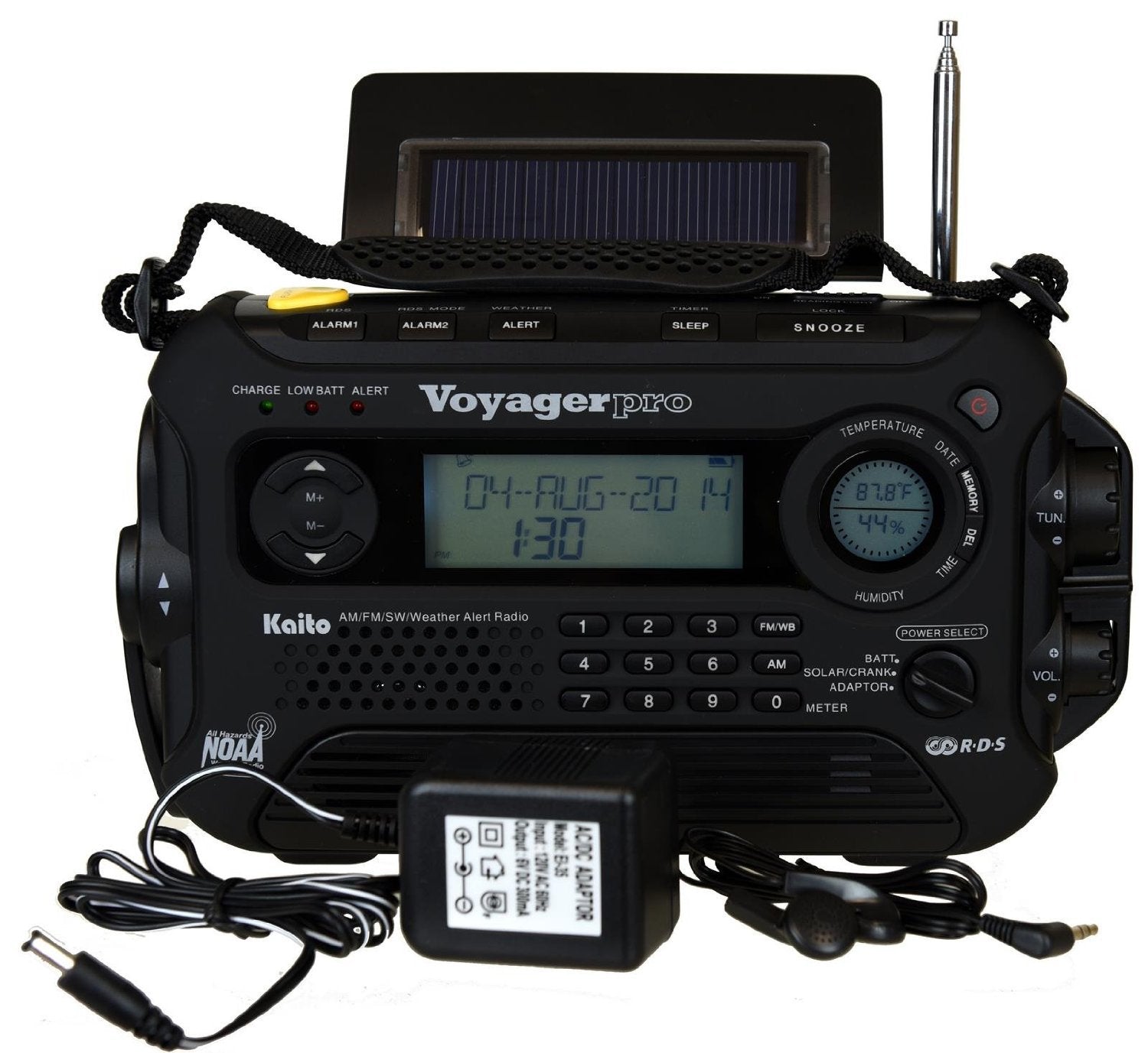 Kaito Portable Am/fm/sw Radio Black