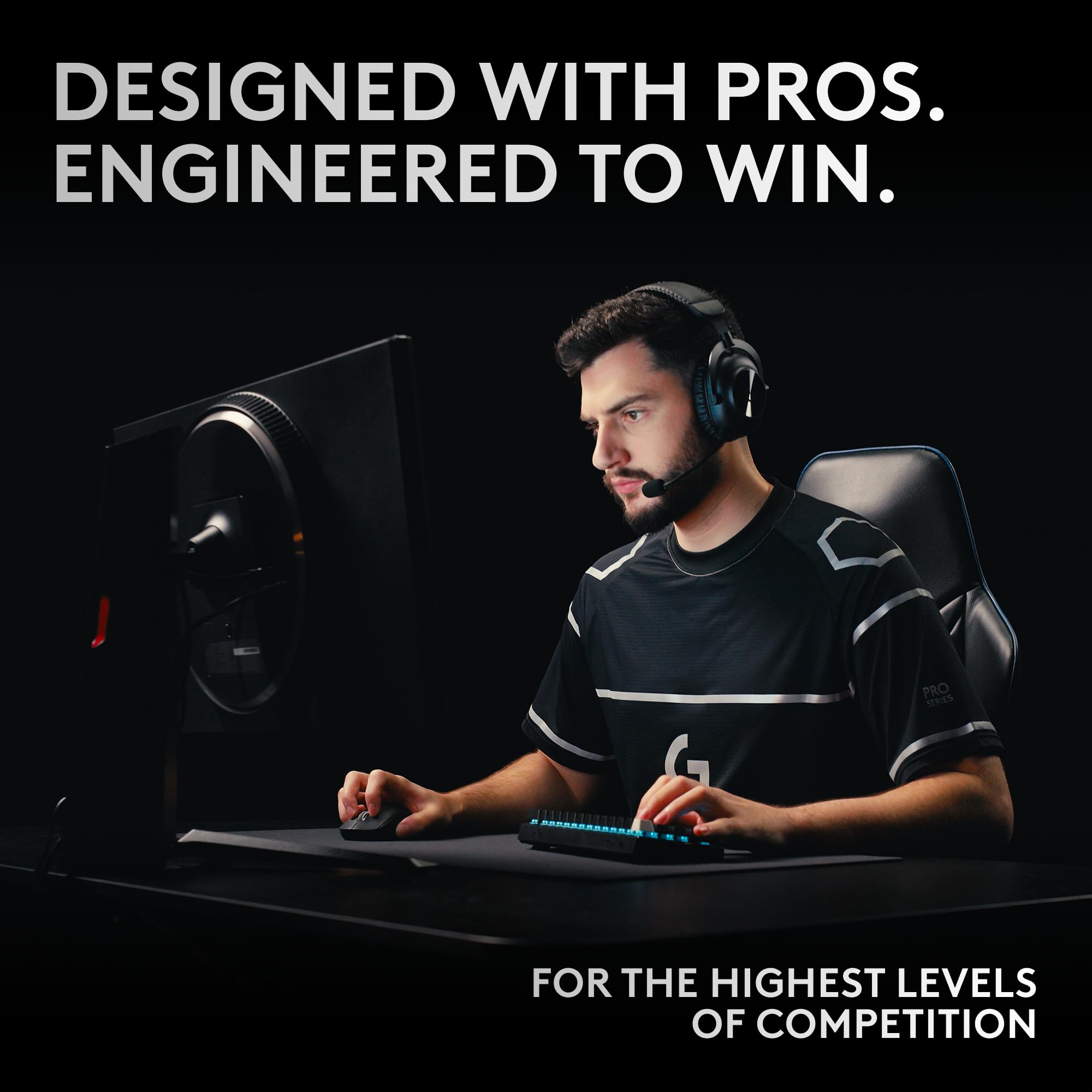 Refurbished - PRO X 60 LIGHTSPEED Wireless Gaming Keyboard (Tactile)-MAGENTA-US-2.4GHZ/BT-N/A-AMR-403-TACTILE SWIT