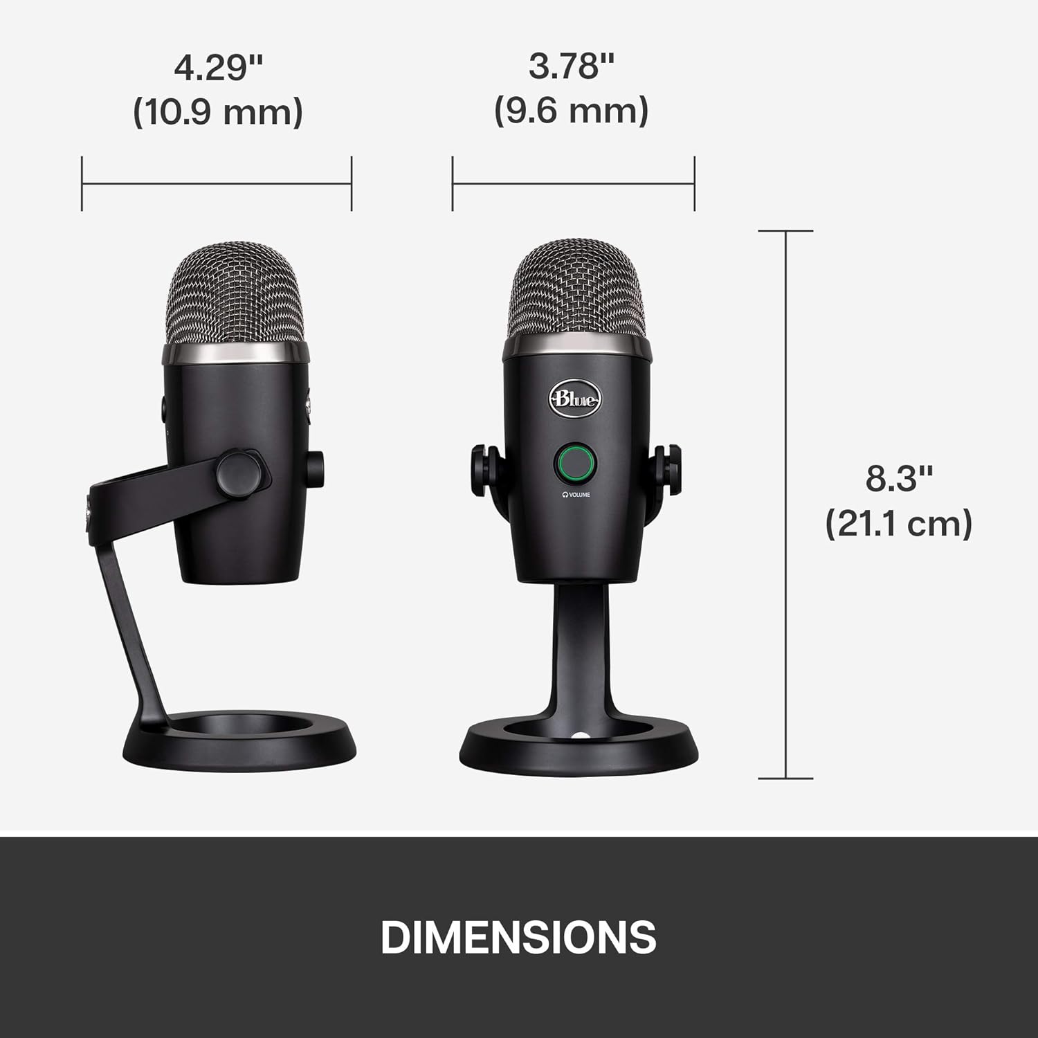 Used - BLUE YETI MICROPHONE BLACK 836213001639