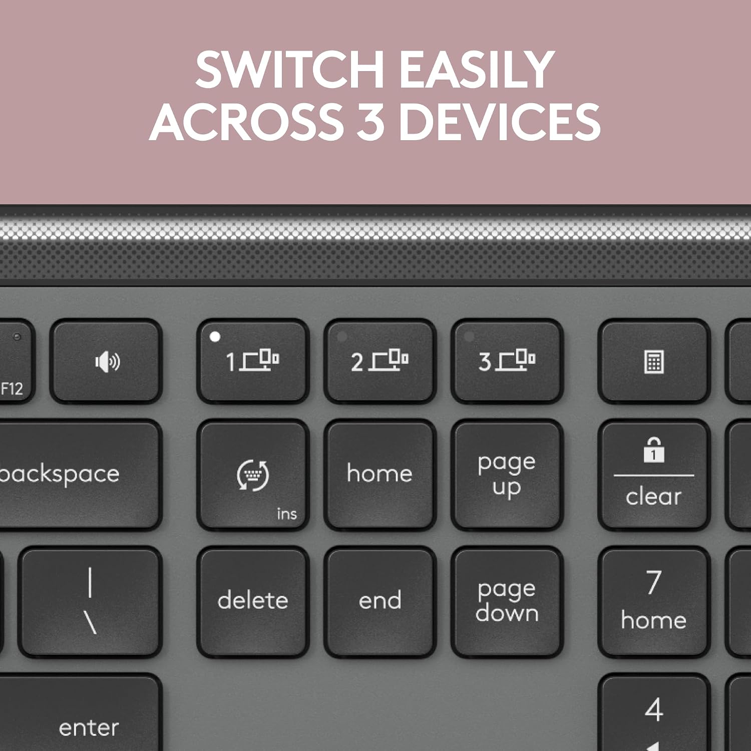 Used - Signature Slim Wireless Keyboard and Mouse Combo MK955-OFF WHITE-US-2.4GHZ/BT-N/A-CAN-215