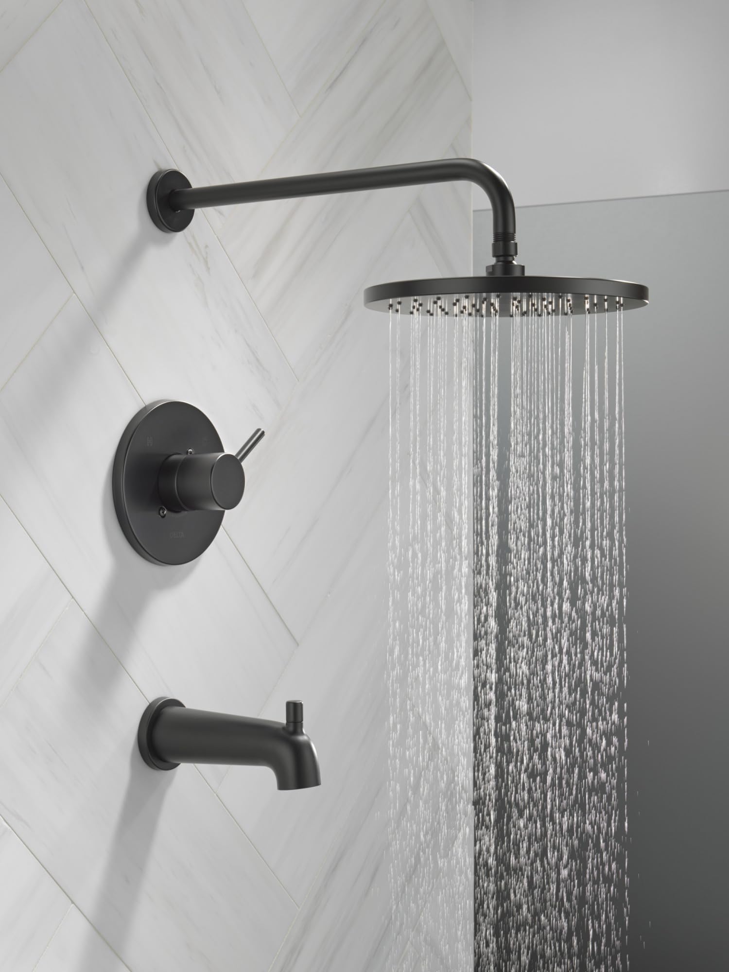 Open Box - Delta T14469-CZ-PP - Tub and Shower Showers
