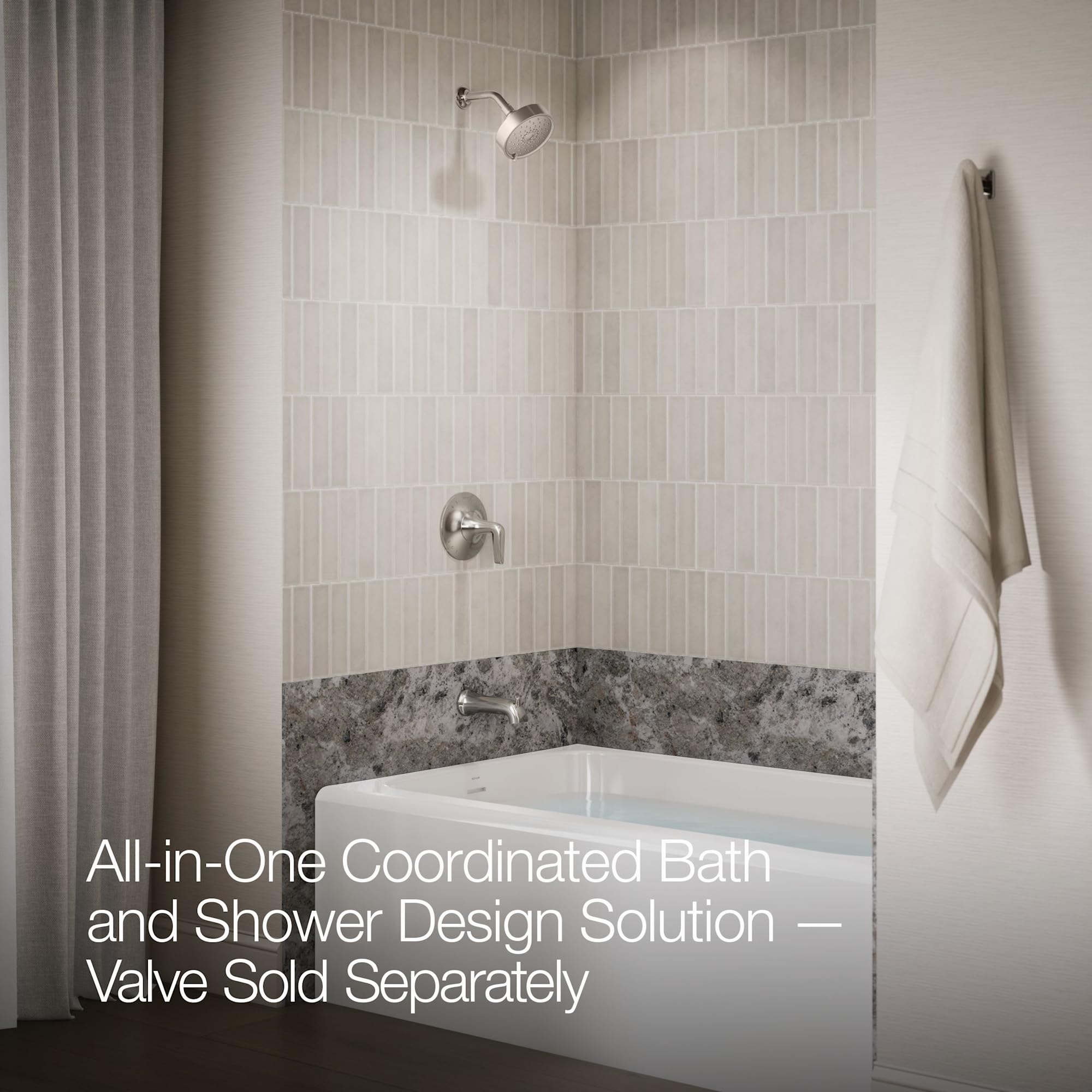 Open Box - Kohler K-TLS22027-4-2MB - Tub and Shower Showers