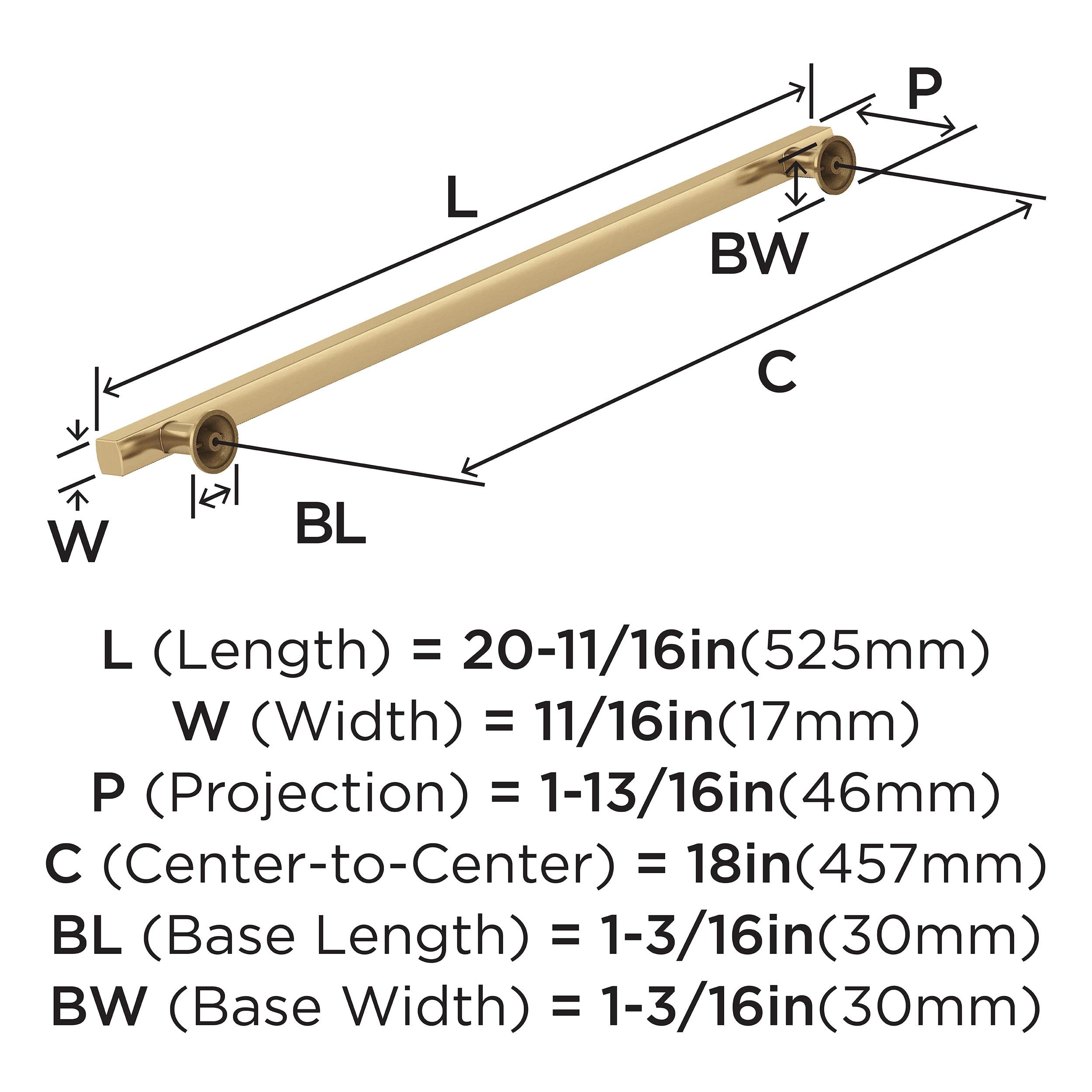 Open Box - Amerock BP37111CZ - Pulls Cabinet Hardware