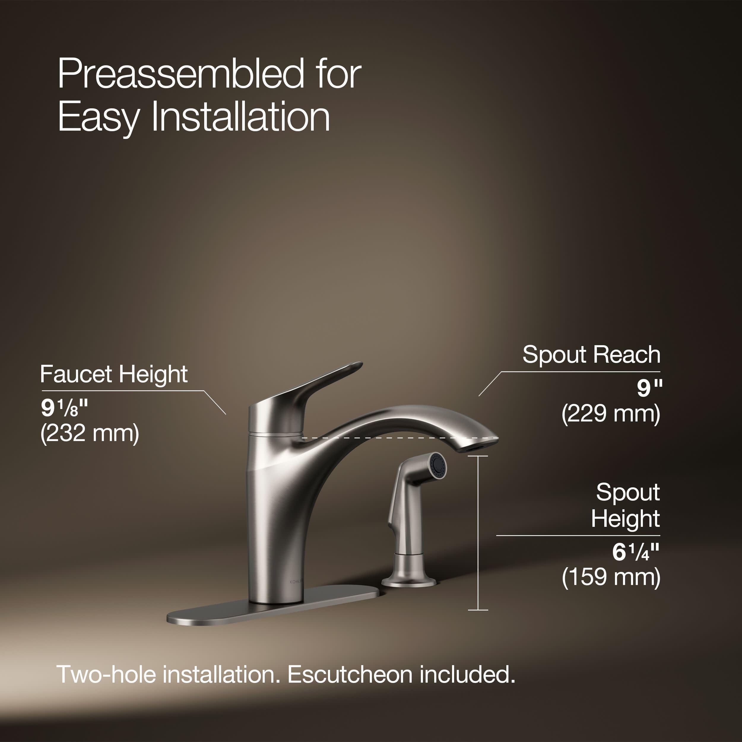Open Box - Kohler K-30471-VS - Kitchen Faucet