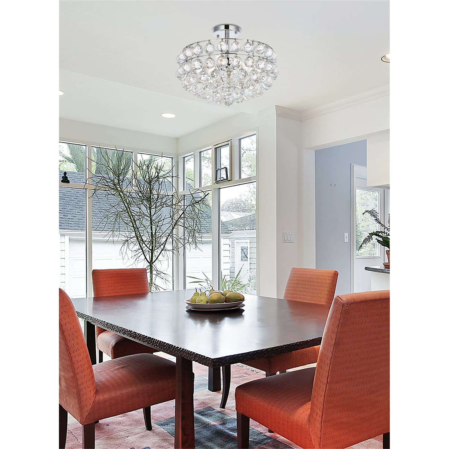 Open Box - Elegant Lighting 1107F16C - Ceiling Fixtures Indoor Lighting