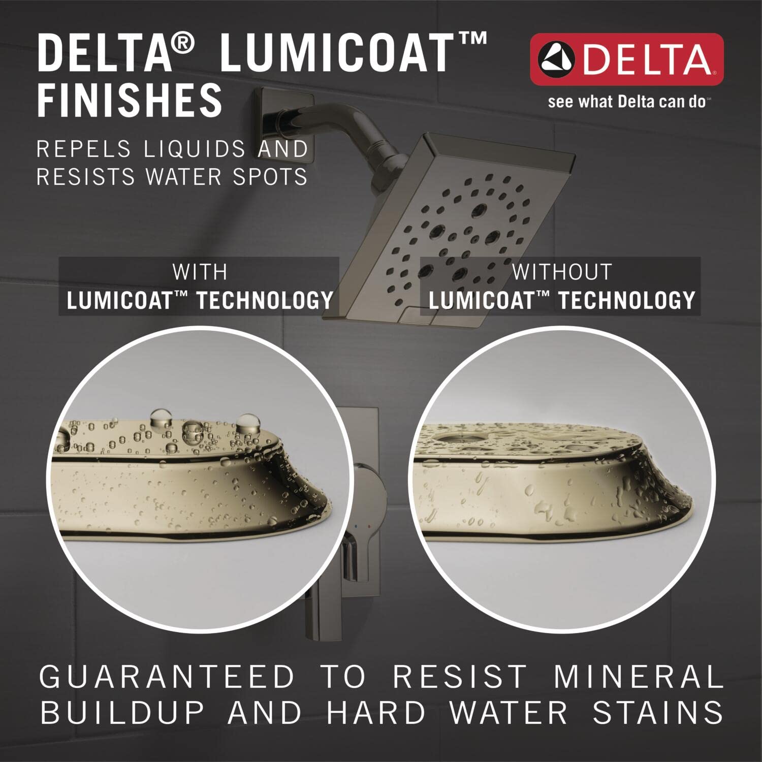 Open Box - Delta 52488-PN-PR - Shower Heads Showers