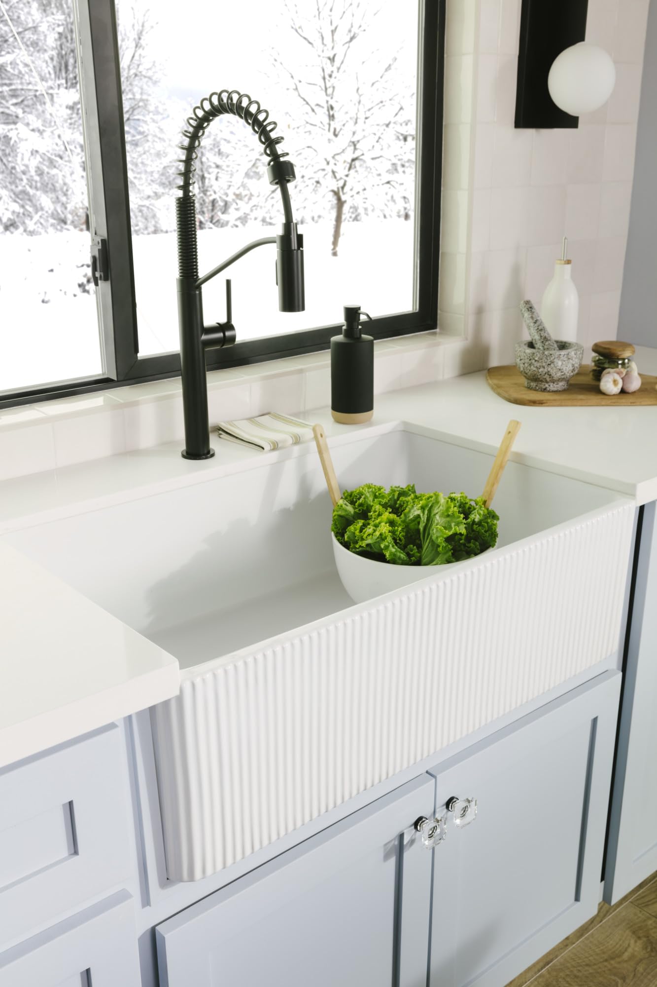 Open Box - Signature Hardware 484057 - Kitchen Faucet