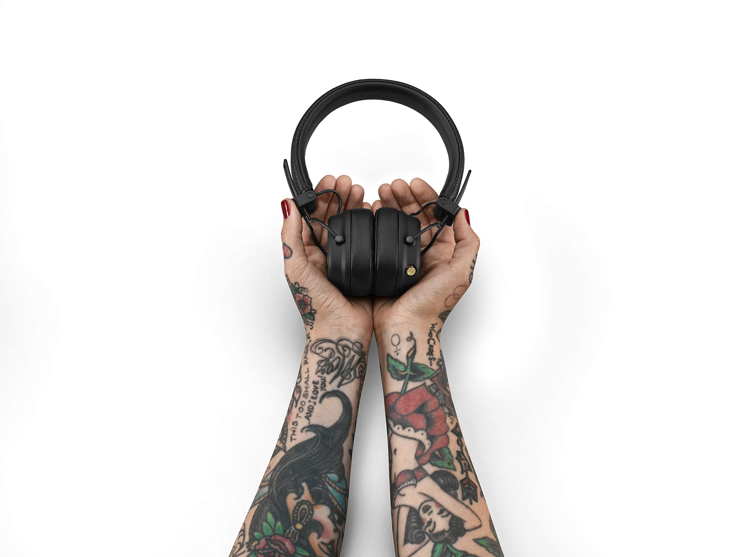 Certified Refurbished - Marshall - Major IV Bluetooth  Headphone with wireless charging - Black MarshallBullseye Deals