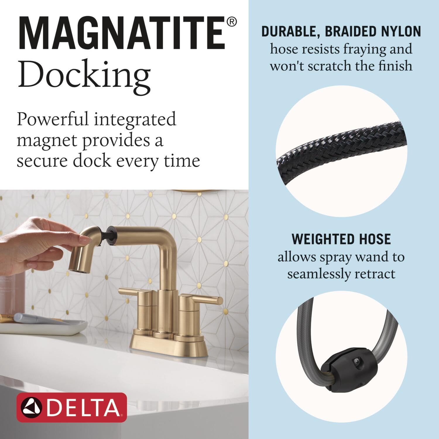 Open Box - Delta 25849LF-CZPD - Bathroom Sink Faucets Faucet