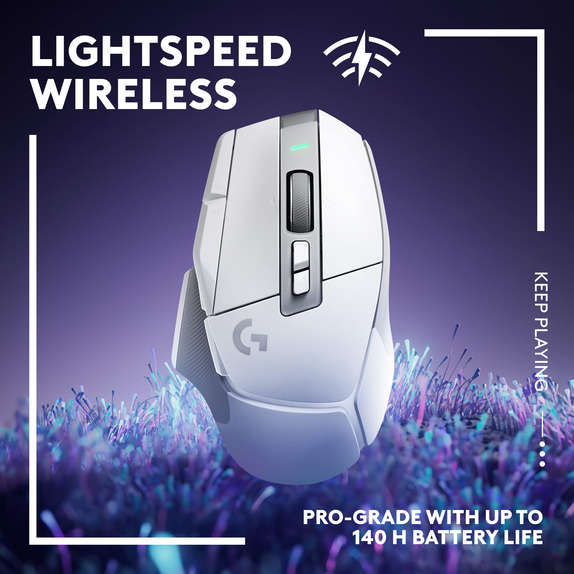Refurbished - G502 X LIGHTSPEED Wireless Gaming Mouse-WHITE/CORE-2.4GHZ-#215 910-006187