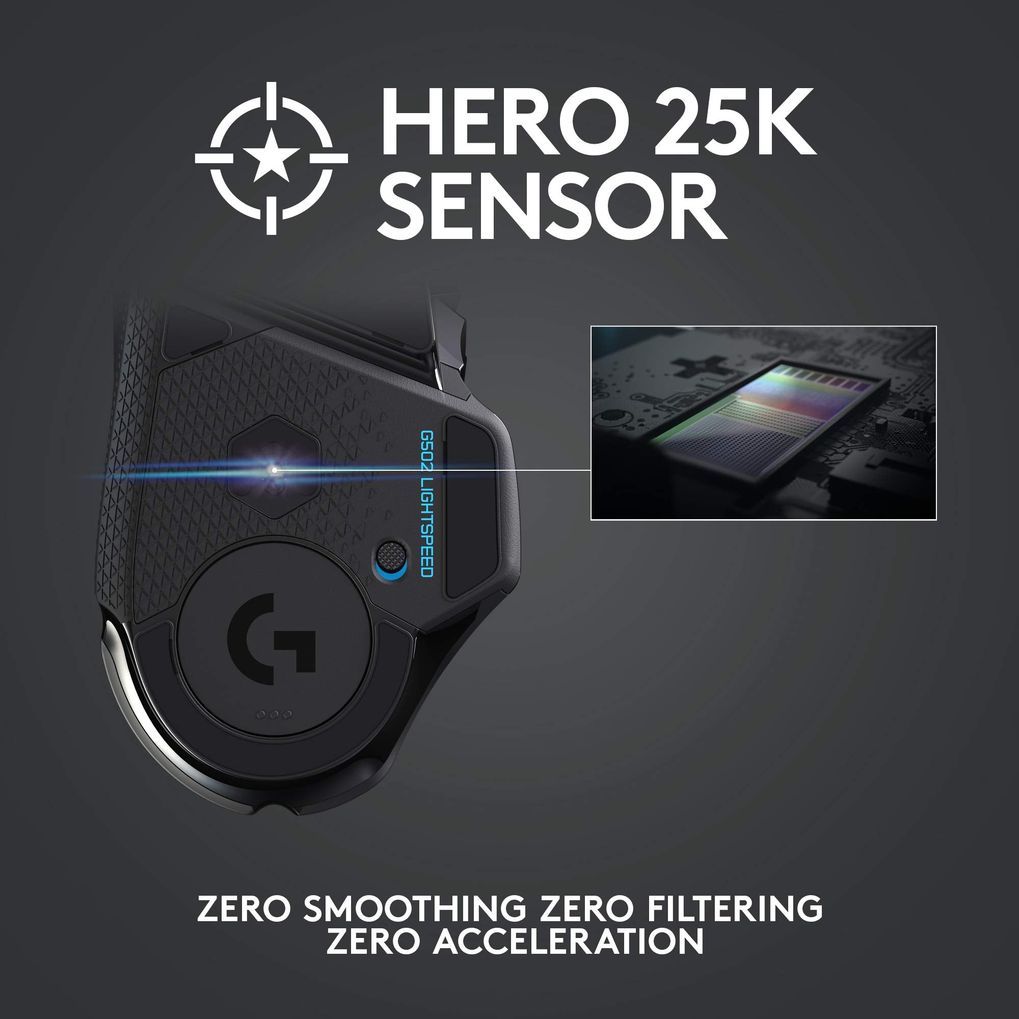 Open Box -  G502 LIGHTSPEED WIRELESS MOUSE 097855145246
