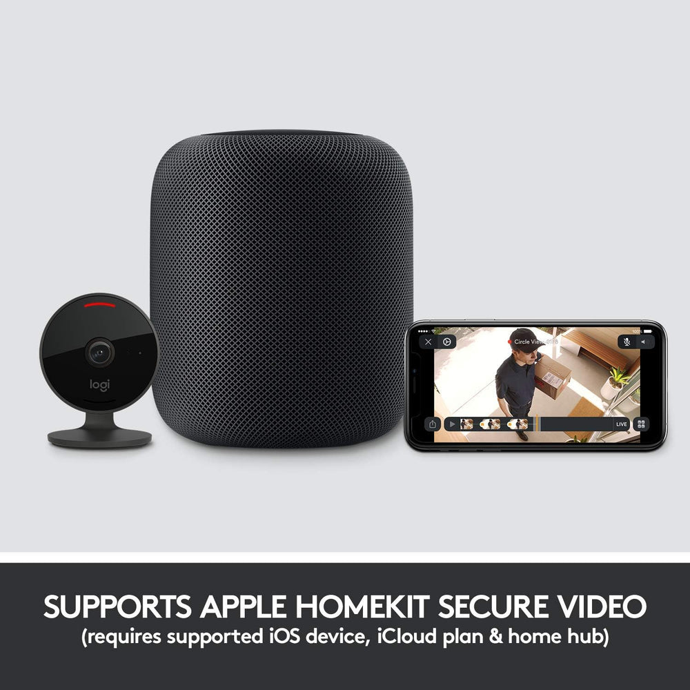 Refurbished - Circle View Camera-GRAPHITE-WIFI-PLUGA-WIRED 961-000489