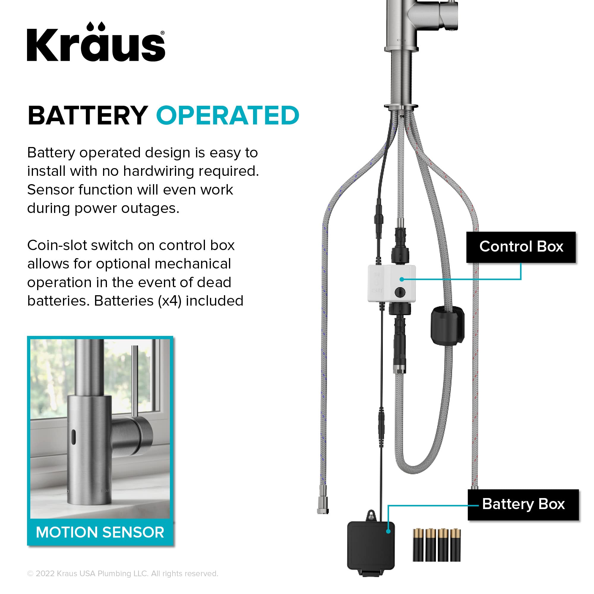 Open Box - Kraus KSF-2631MB - Kitchen Faucet