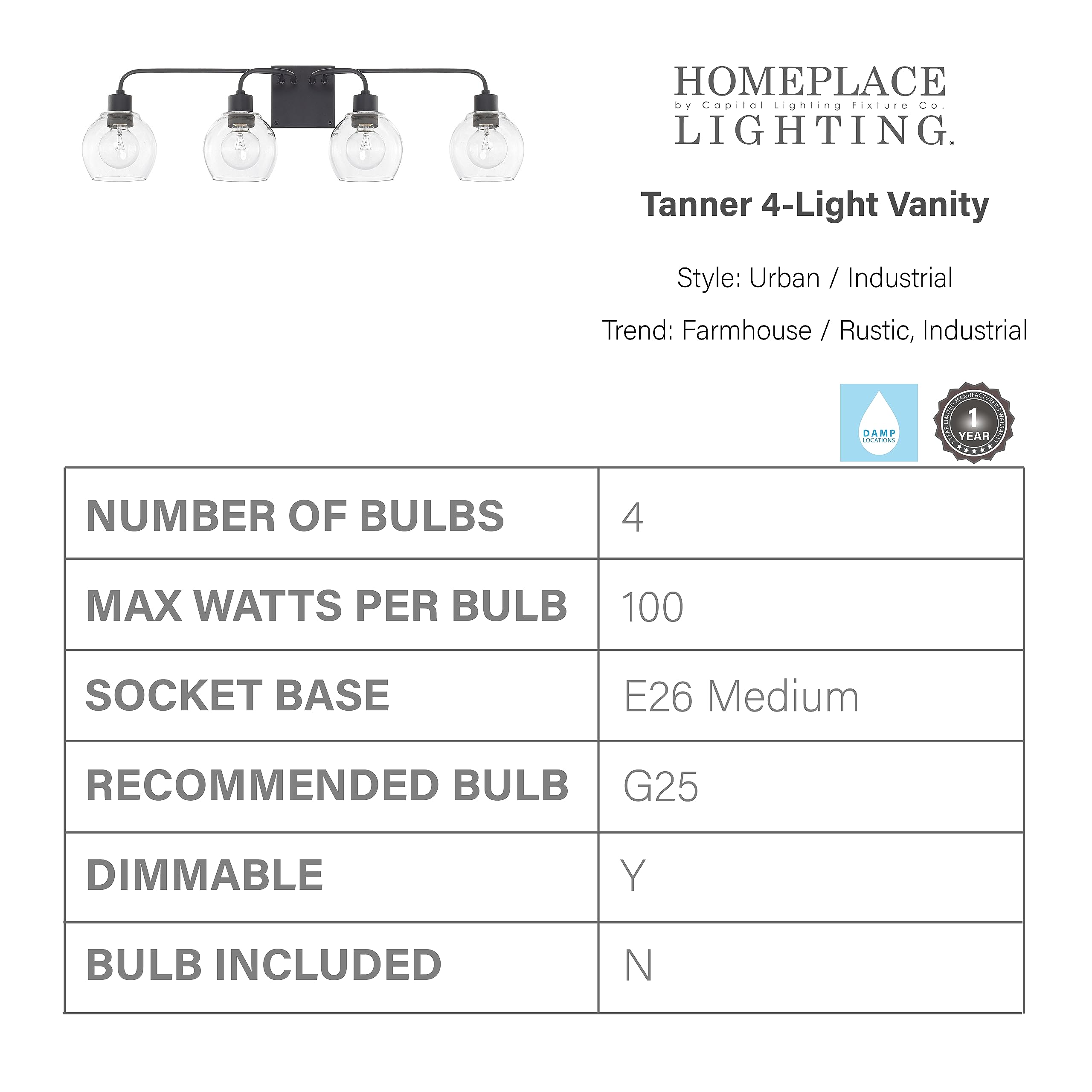 Open Box - Capital Lighting 120041MB-426 - Bathroom Fixtures Indoor Lighting