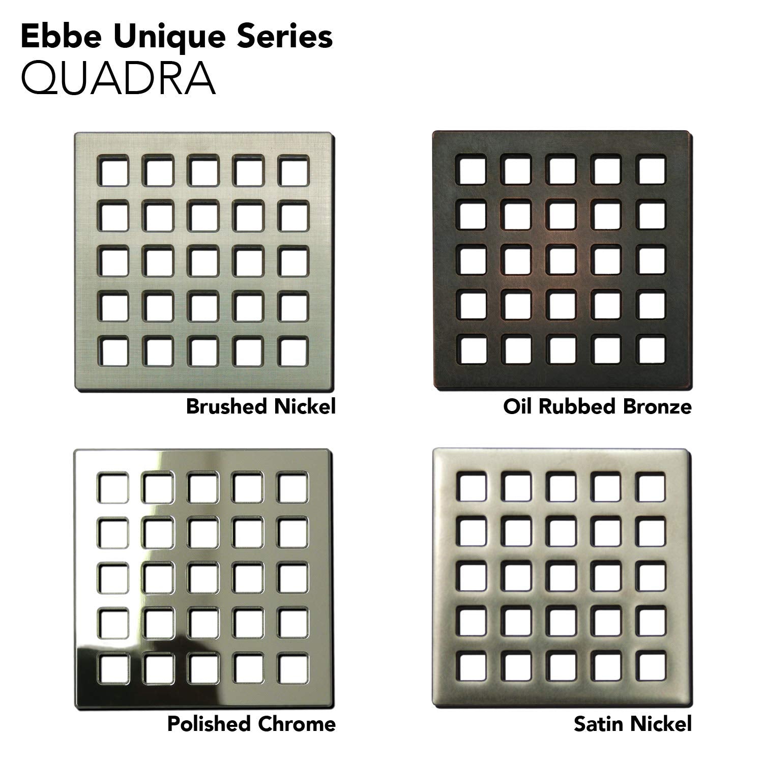 Open Box - Ebbe America E4803-PC - Shower Drains Showers