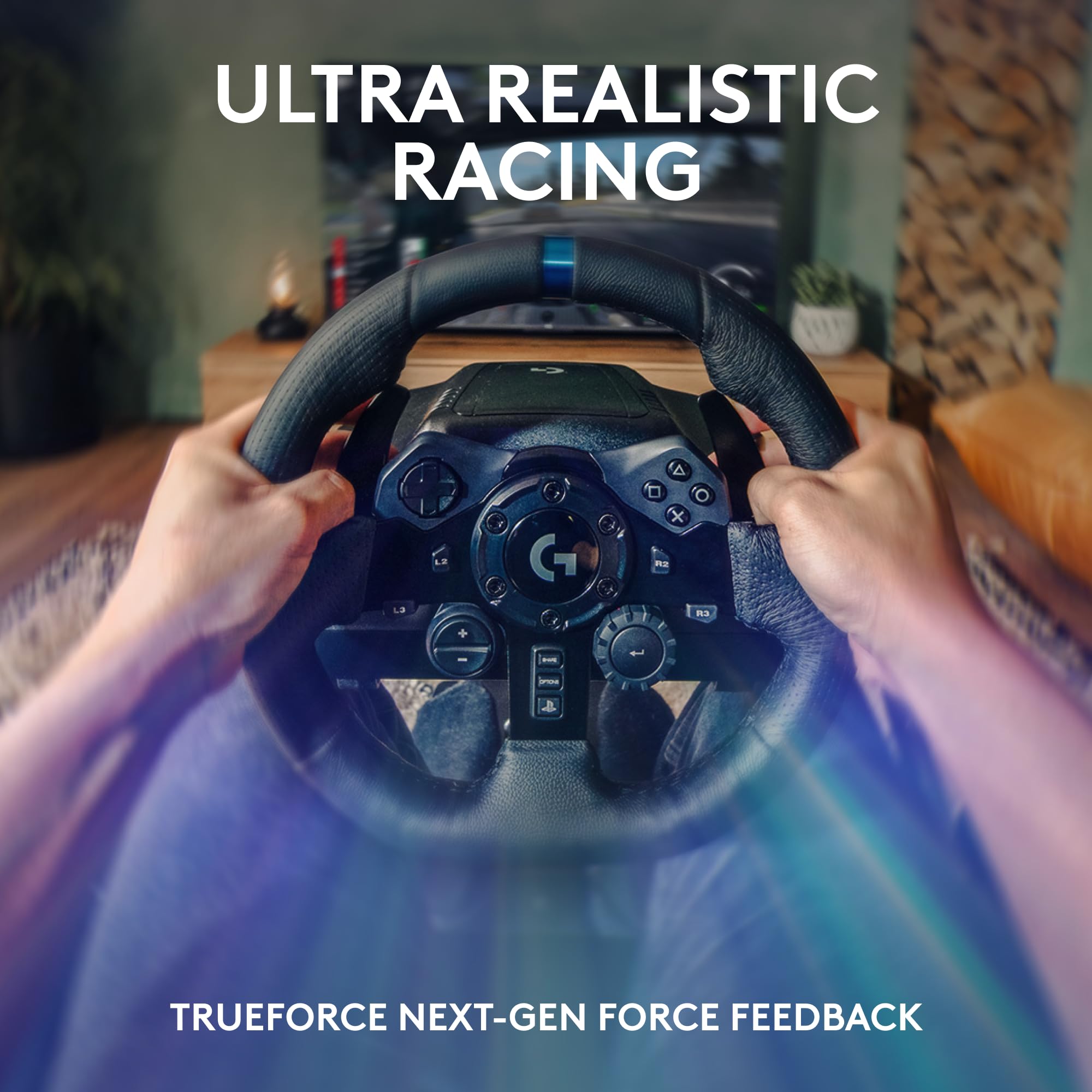Refurbished - Logitech G923SE True Force HD Racing Wheel Pedals, Shifter PS5/4