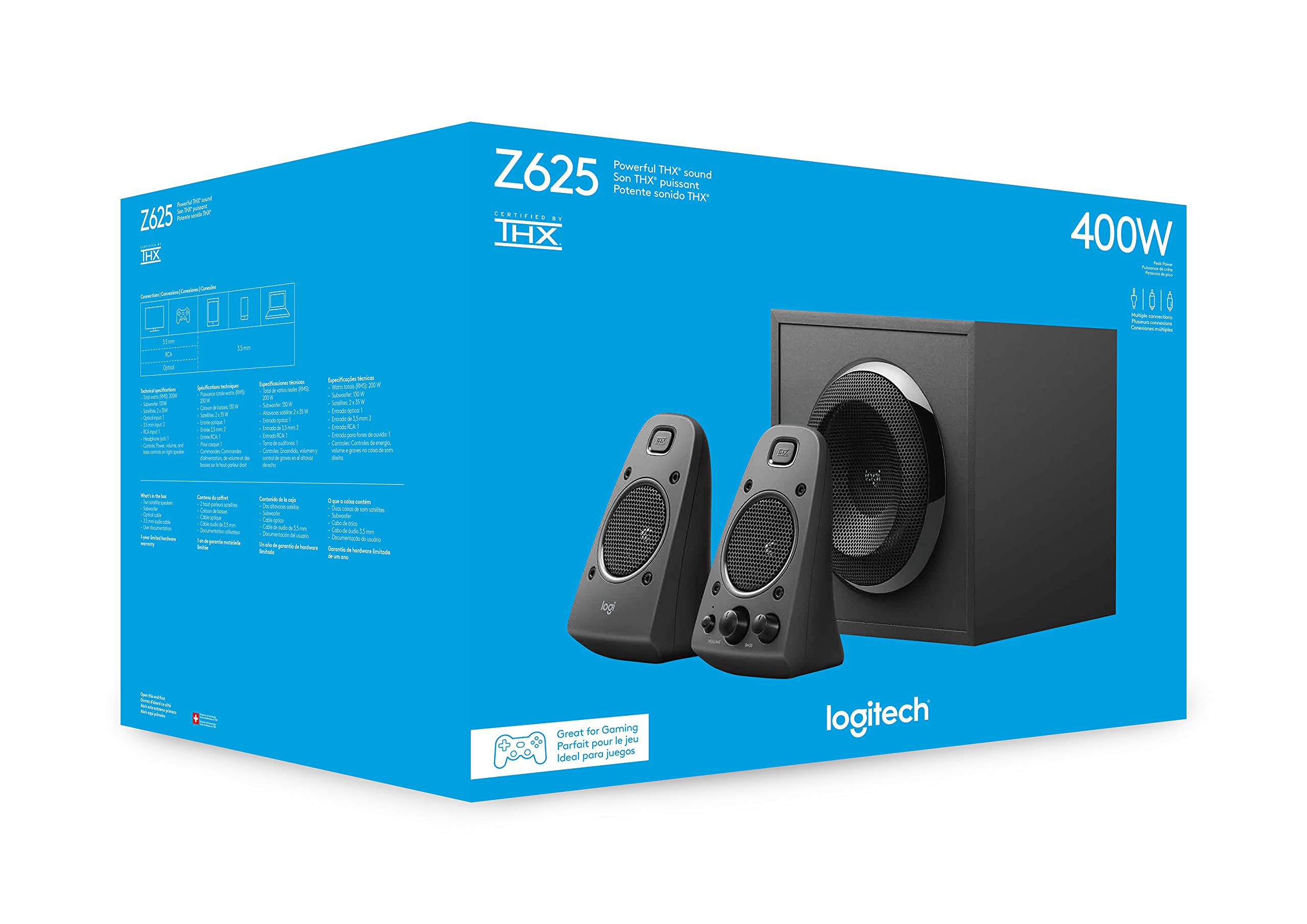 Open Box -  Z625 Powerful THX(R) Sound-ANALOG- 980-001258