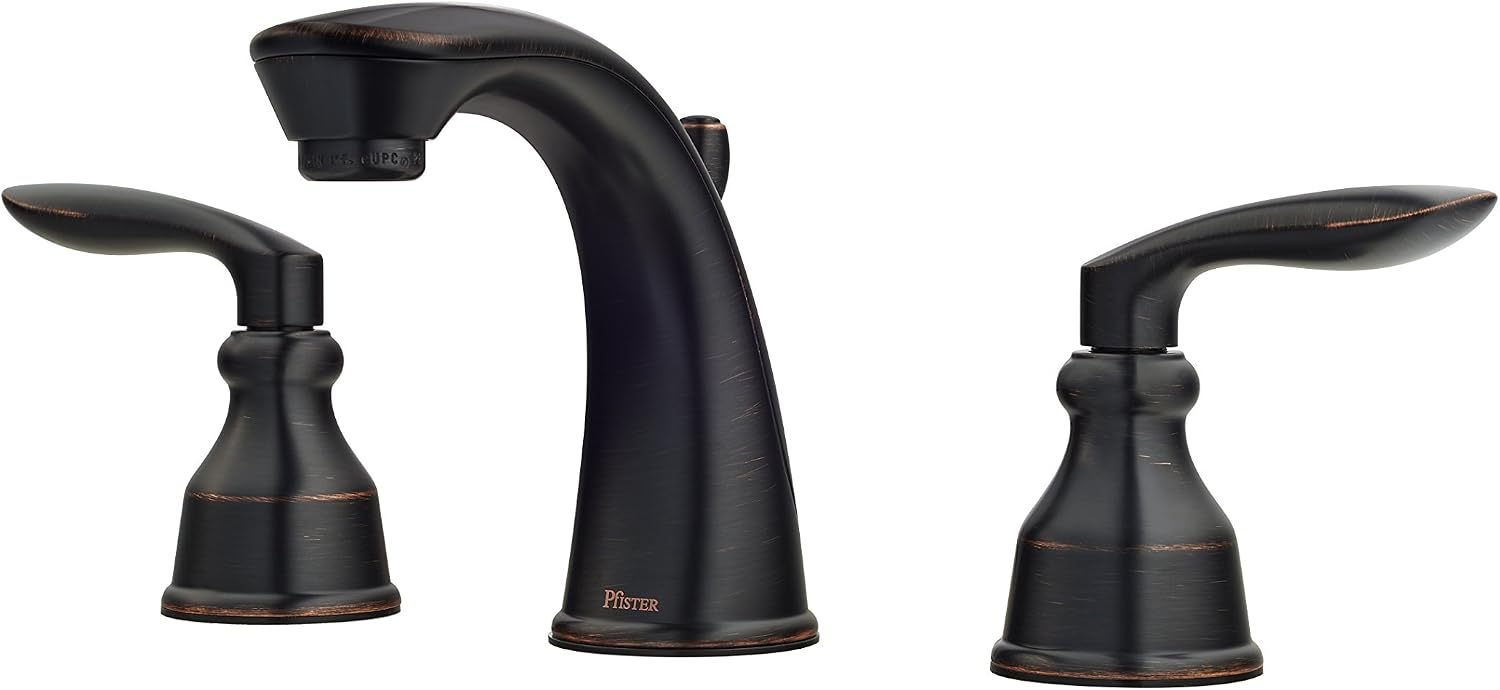 Open Box - Pfister Avalon Two Handle Widespread Lavatory Faucet - CEC - Tuscan Bronze