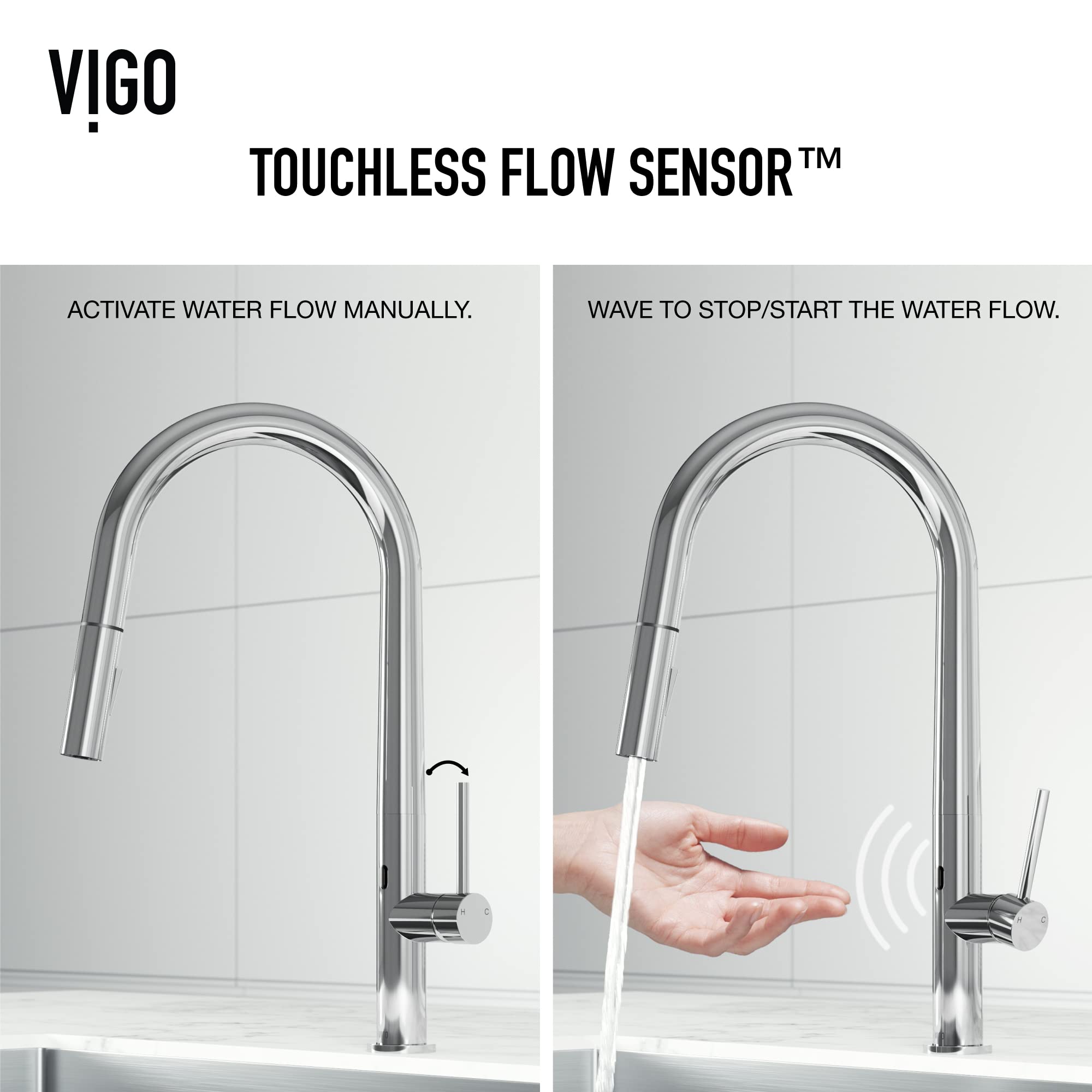 Open Box - Vigo VG02029CHS - Kitchen Faucet