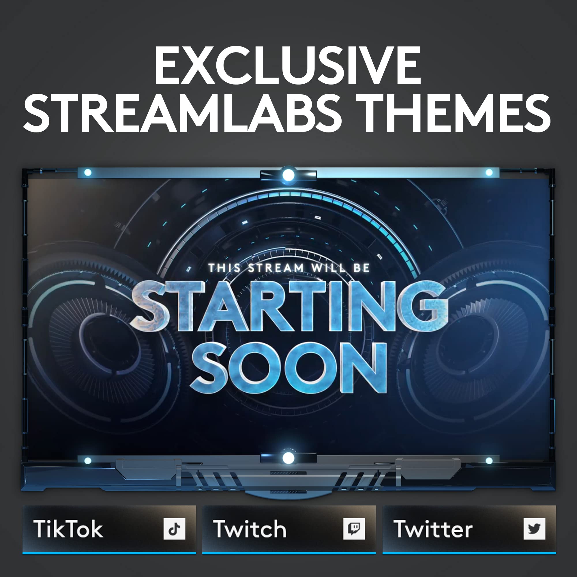 Open Box -  Yeti Game Streaming Kit-BLACKOUT-USB- 988-000521